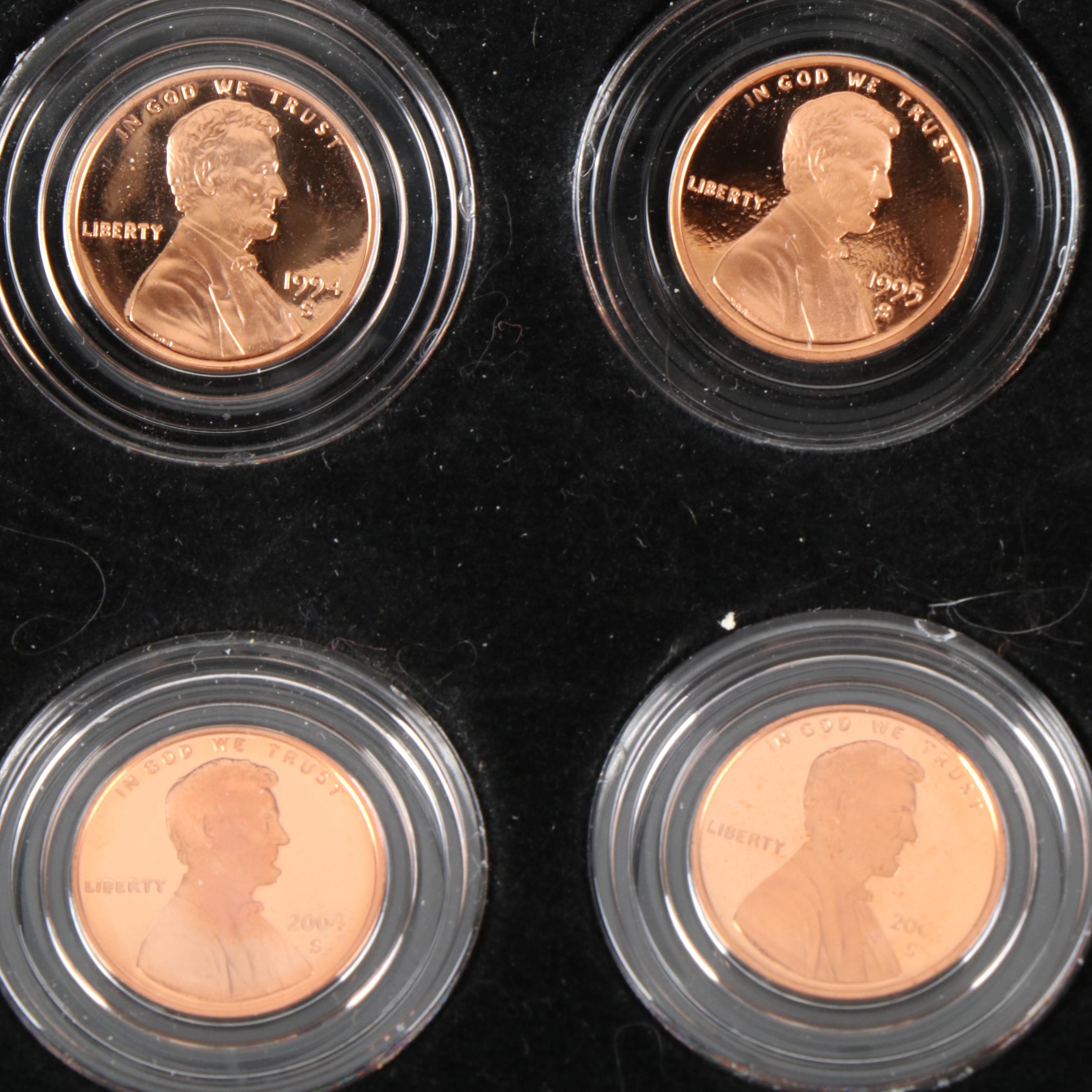 50 Years of Lincoln Proof Cents, 1959 to 2008