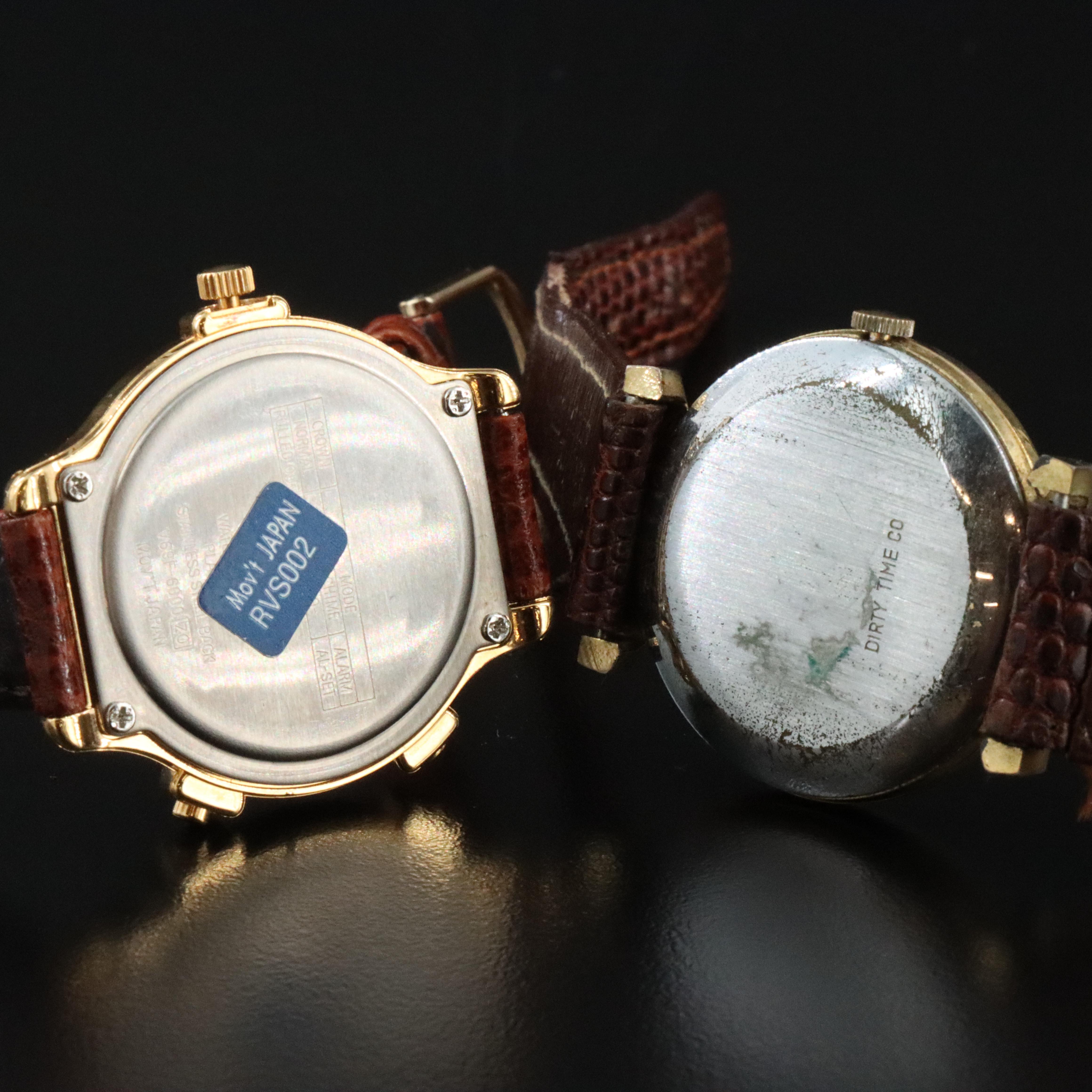 Lorus Mickey Mouse Musical and Spiro Agnew Character Watches