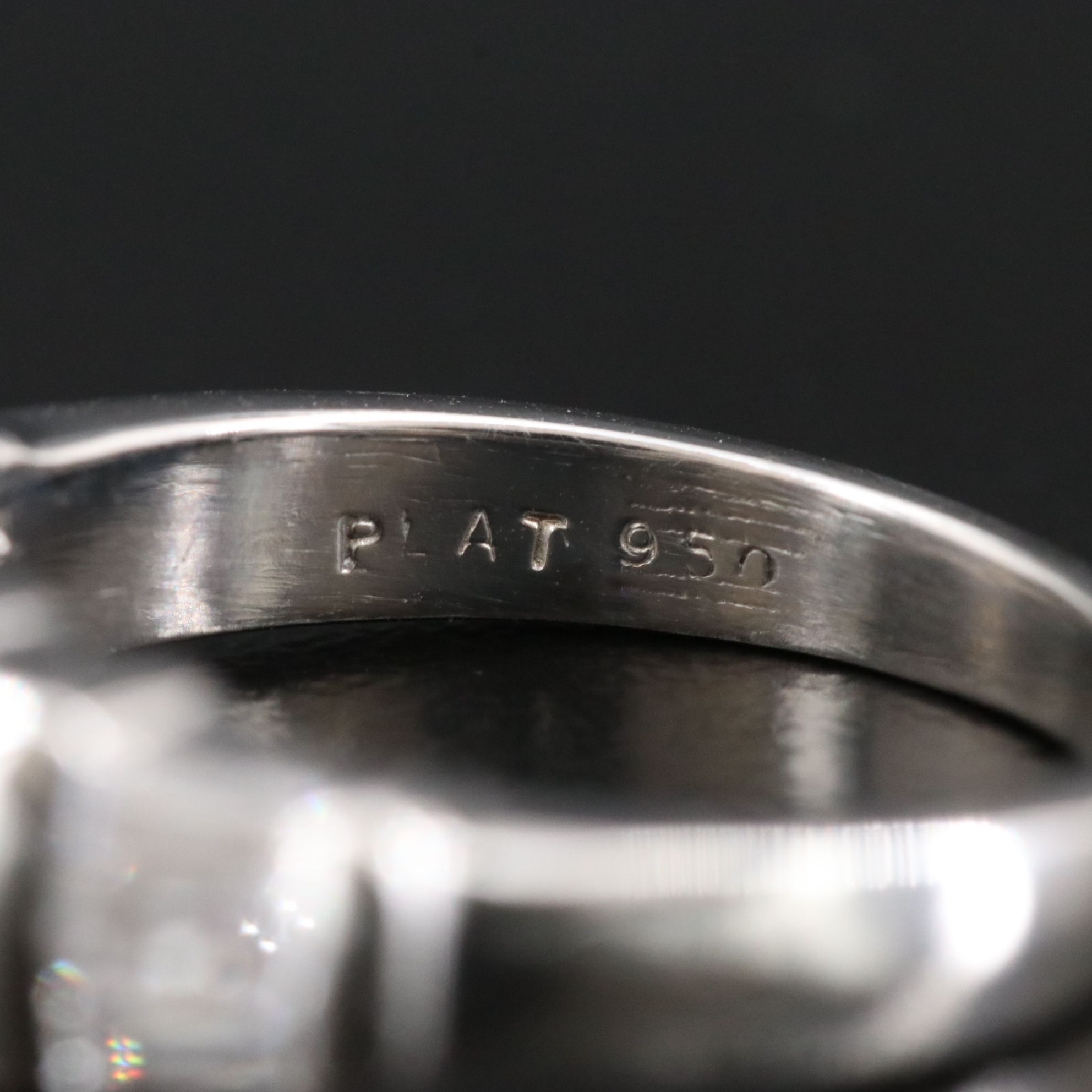 Platinum 1.77 CTW Diamond Ring with Lab Grown Diamond Center