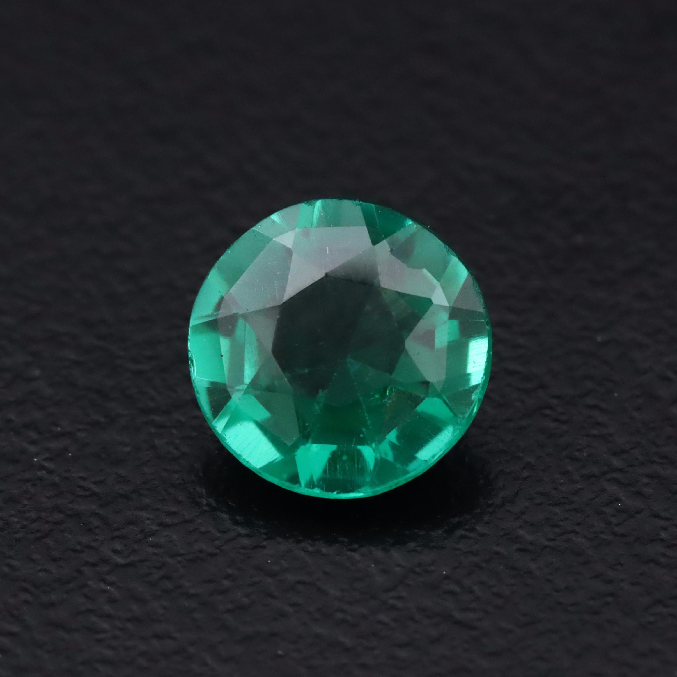 Loose 1.78 CT Garnet and Glass Doublet