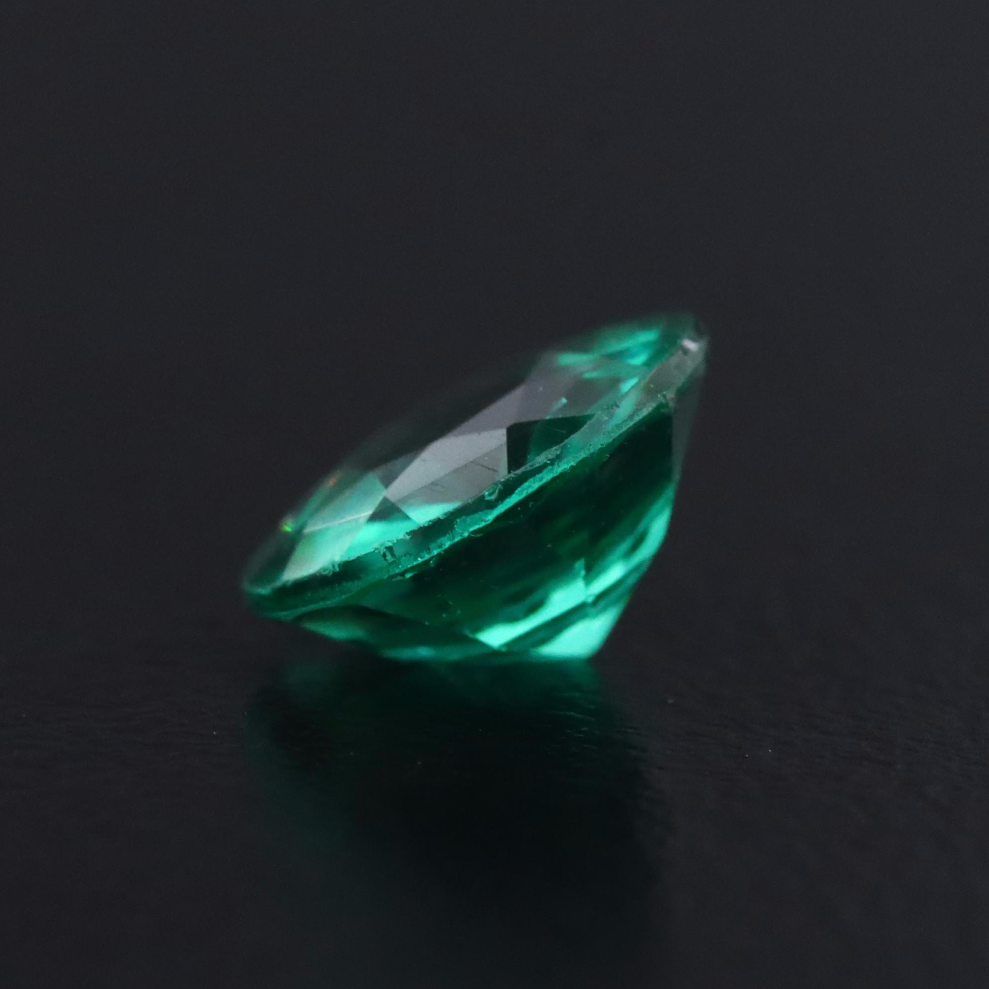 Loose 1.78 CT Garnet and Glass Doublet