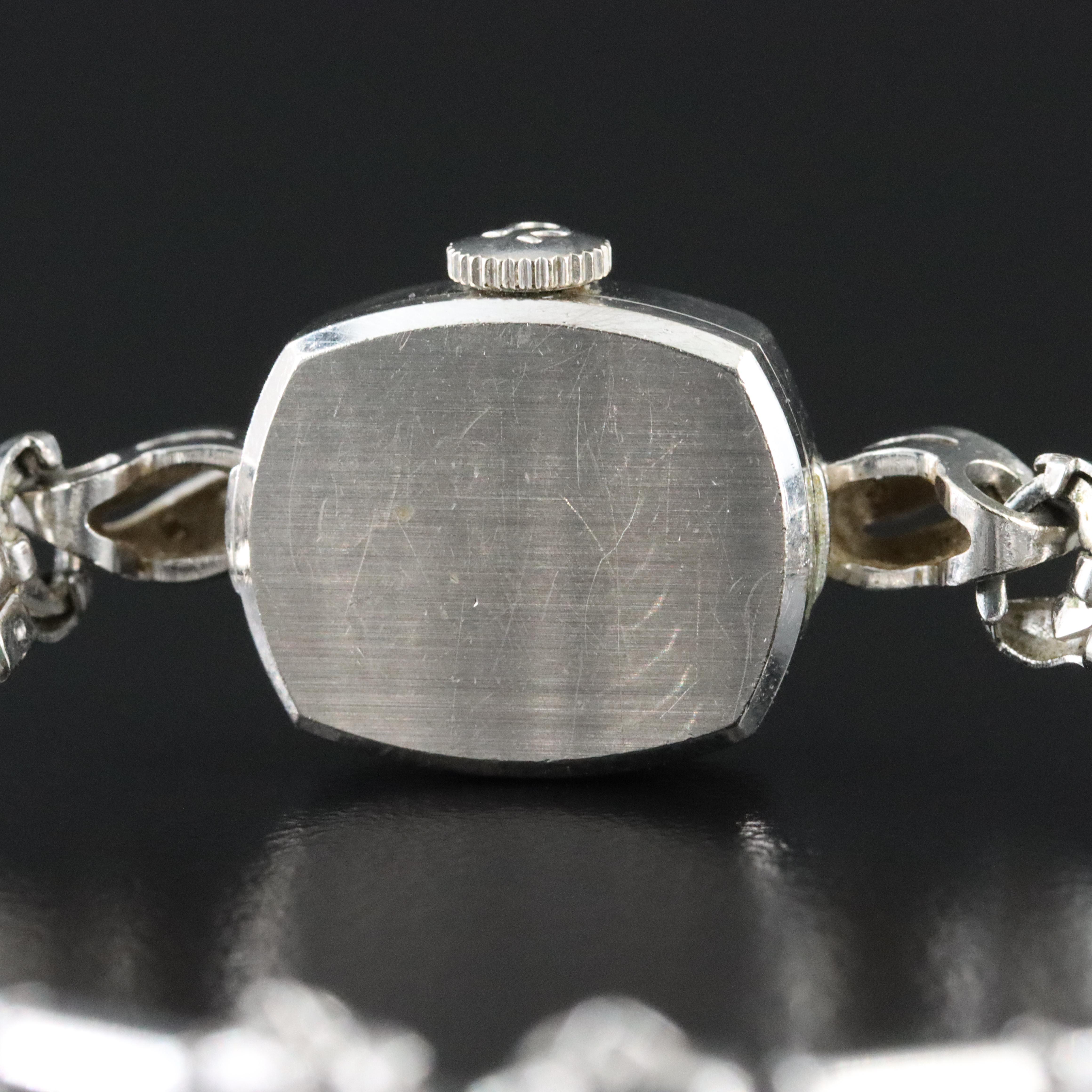 1968 Omega 14K Diamond Watch