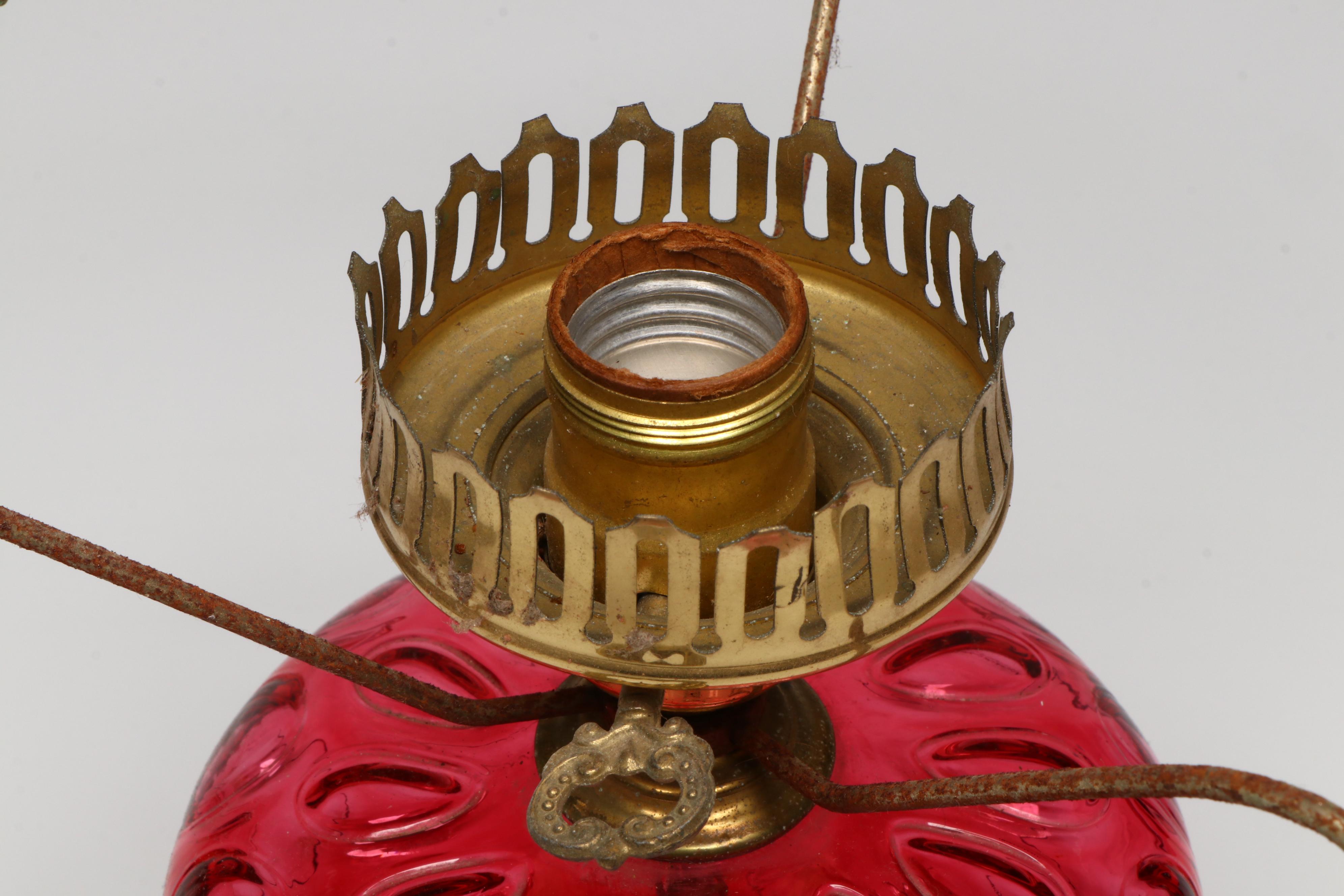 Aladdin and Other Victorian Oil Parlor Lamps, Adapted