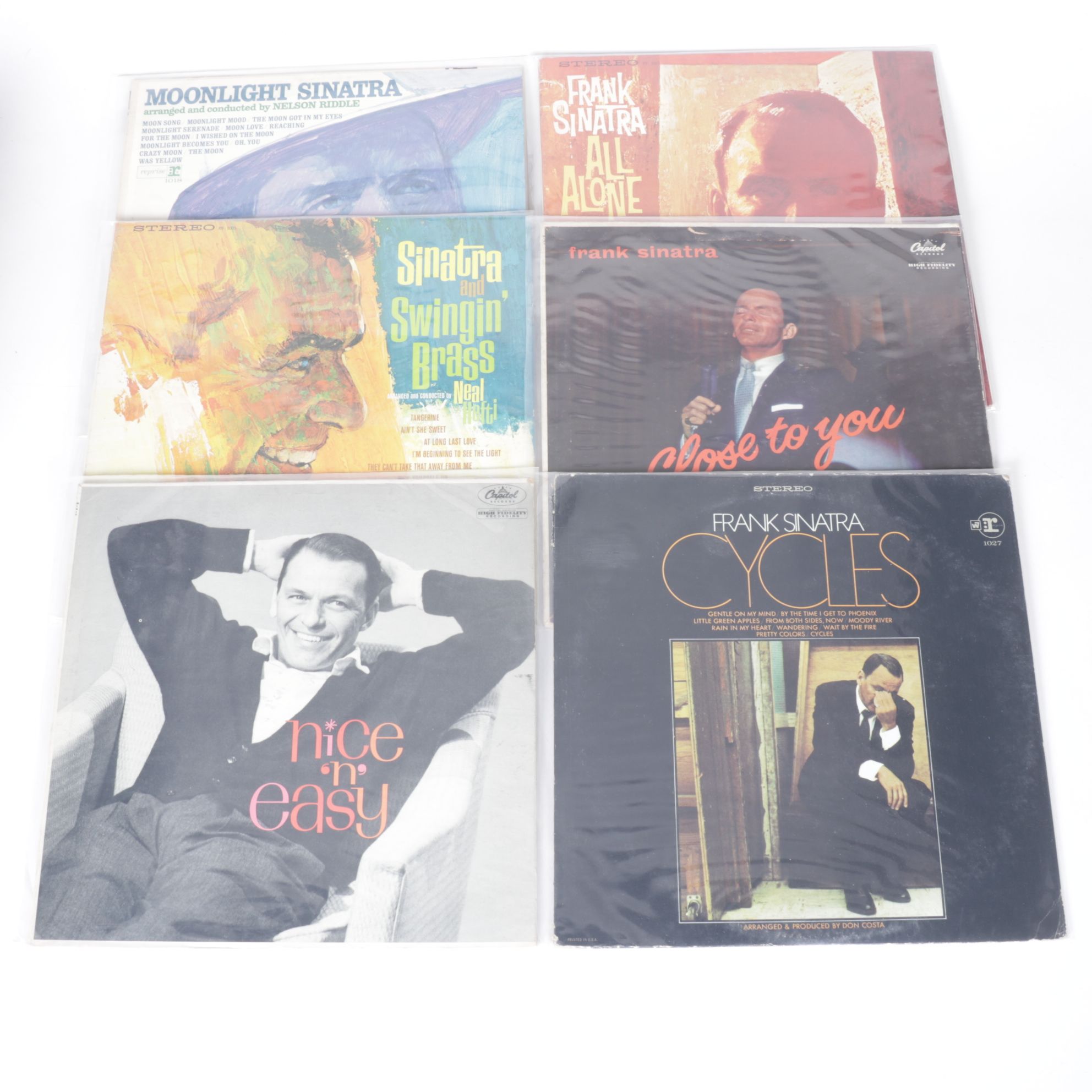Frank Sinatra "Love is a Kick" & "The Early Years" in Collection of Vinyl Albums