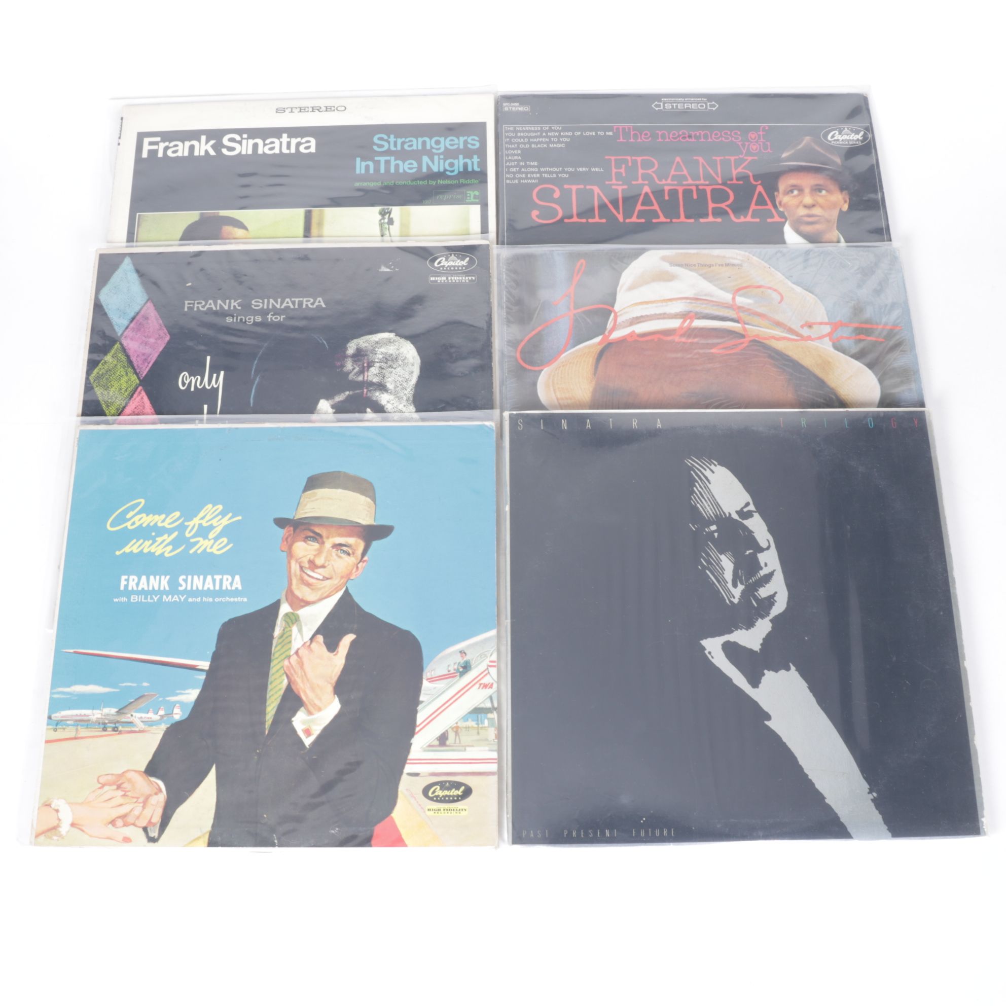 Frank Sinatra "Love is a Kick" & "The Early Years" in Collection of Vinyl Albums