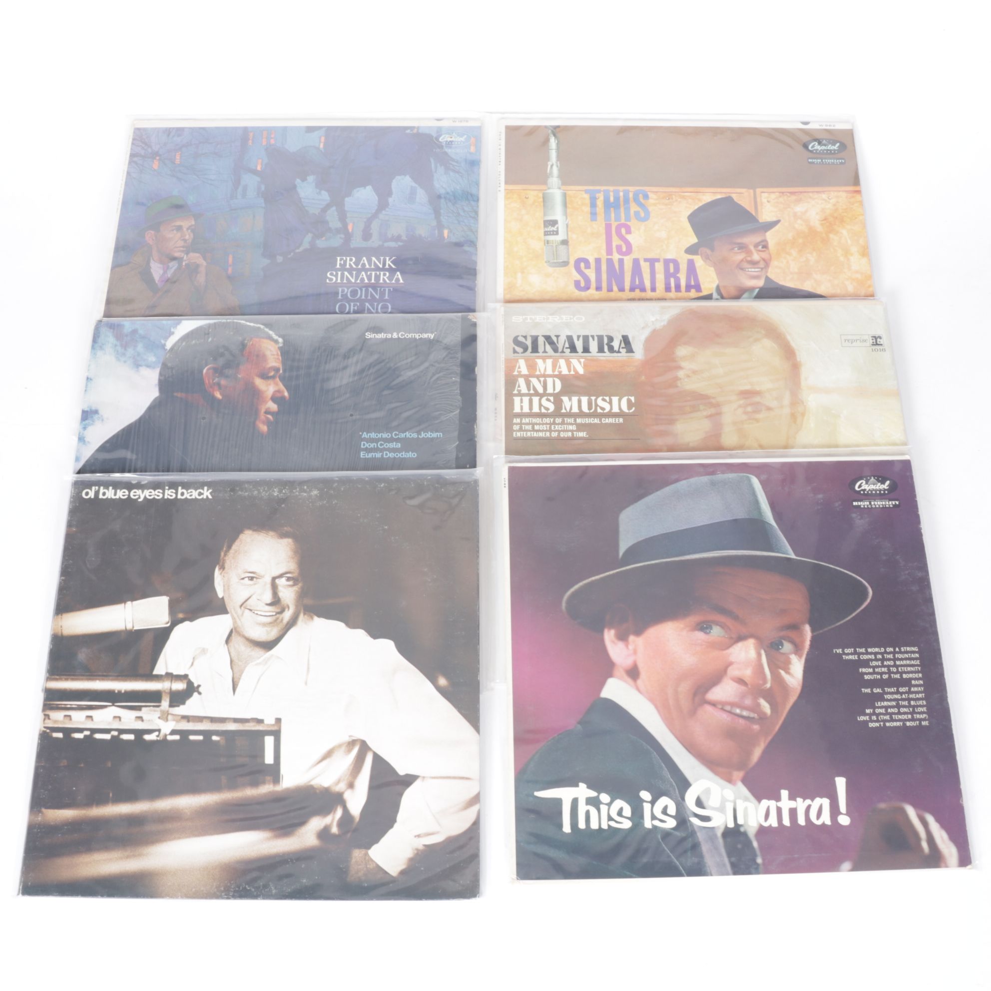 Frank Sinatra "Love is a Kick" & "The Early Years" in Collection of Vinyl Albums