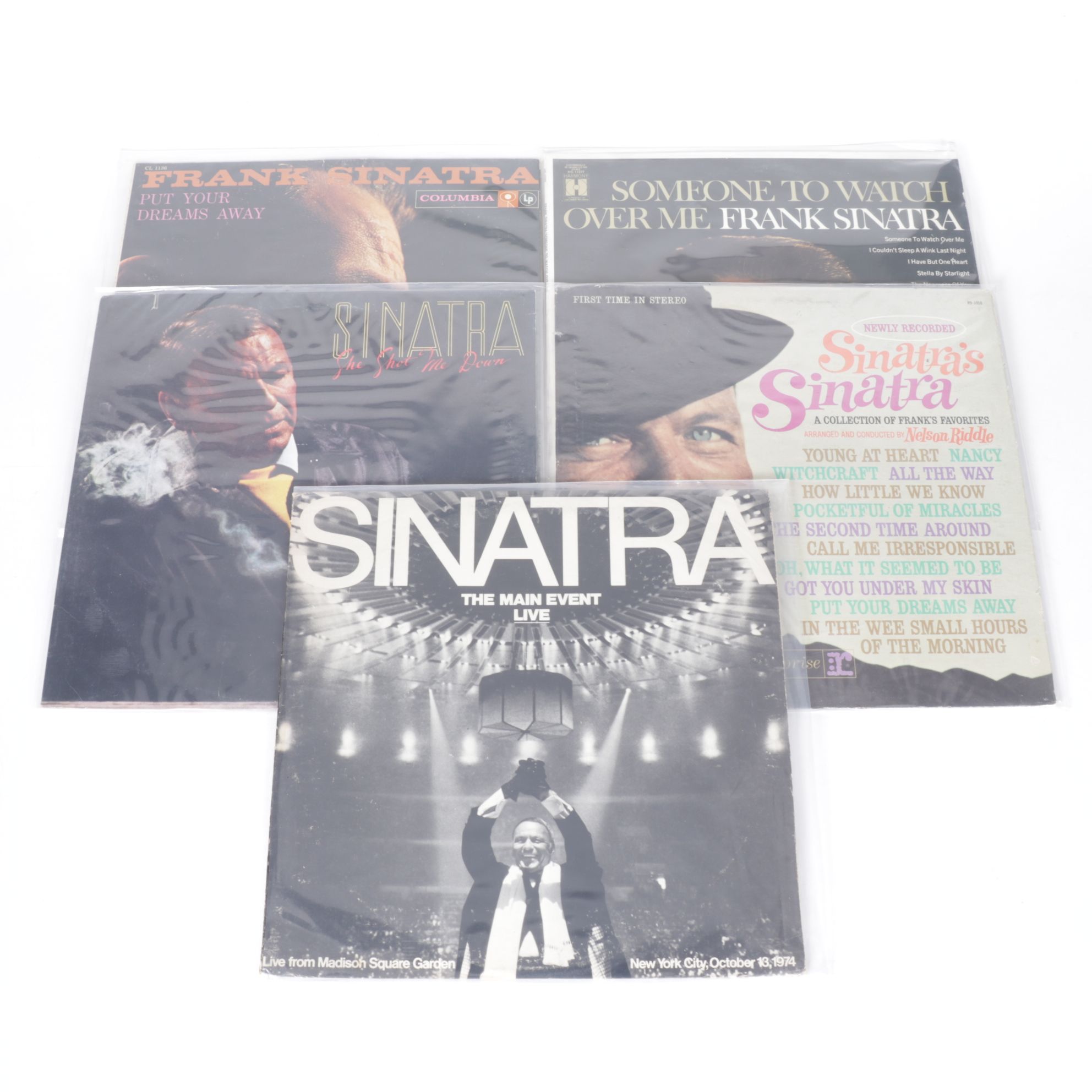 Frank Sinatra "Love is a Kick" & "The Early Years" in Collection of Vinyl Albums