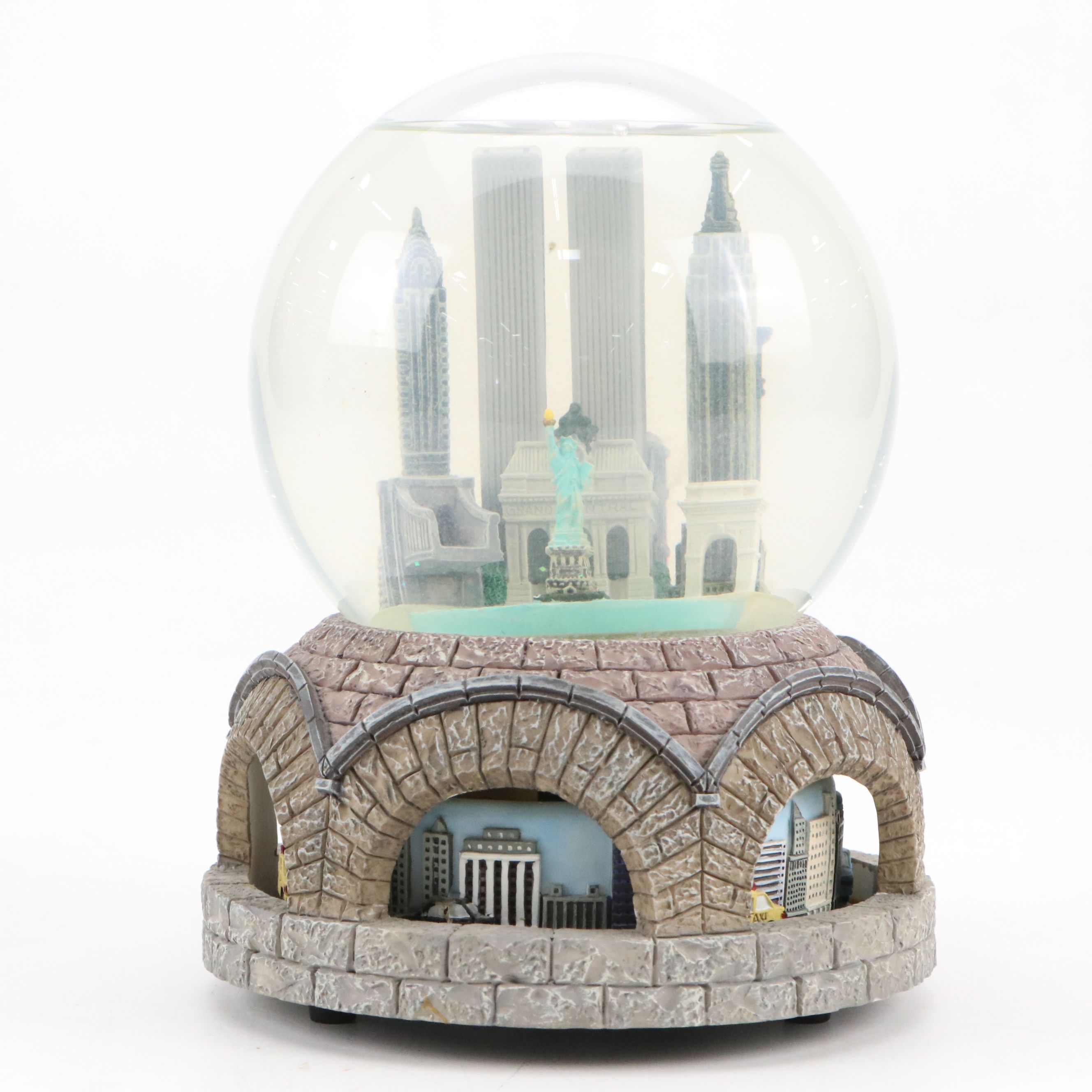New York City Snow Globe Music Box