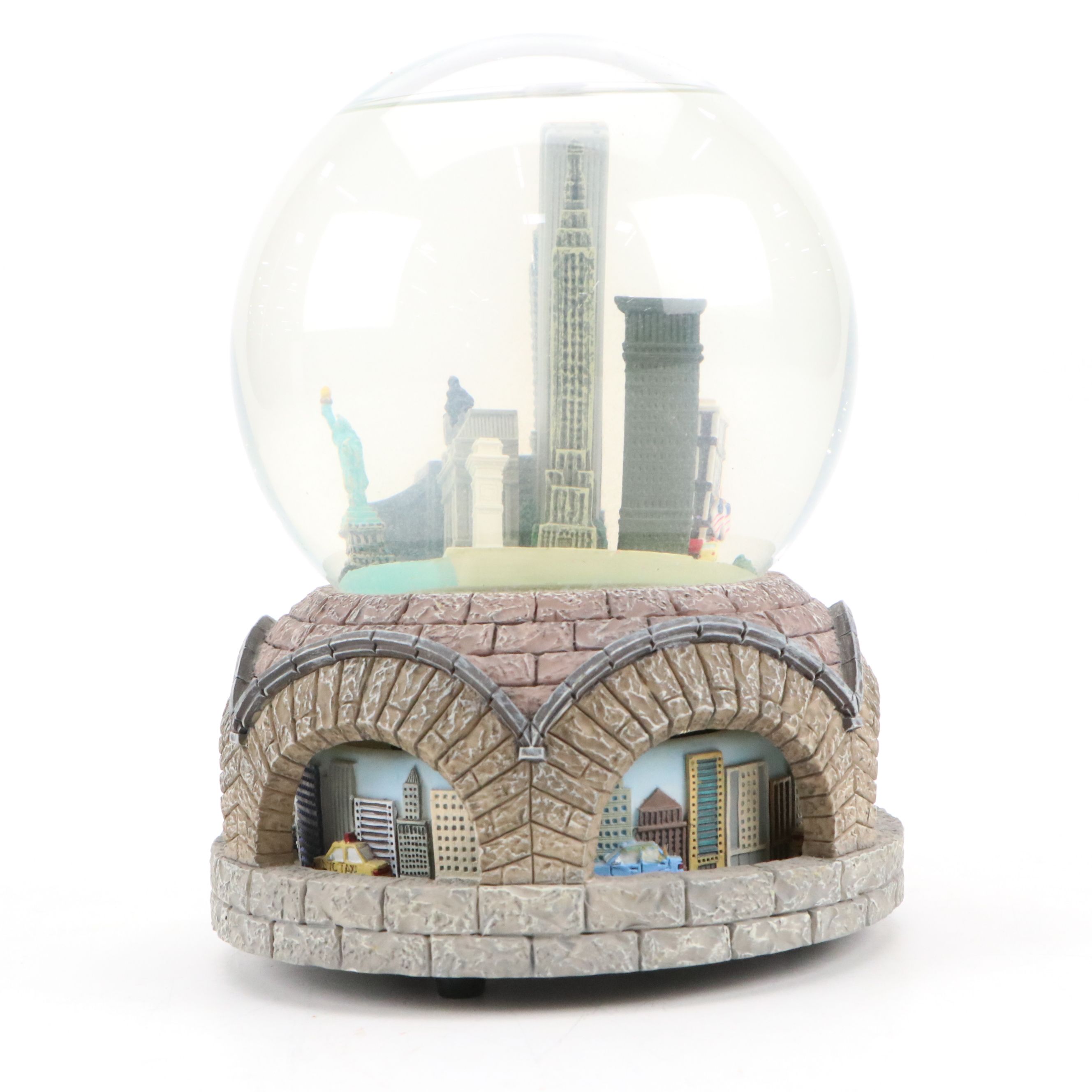New York City Snow Globe Music Box