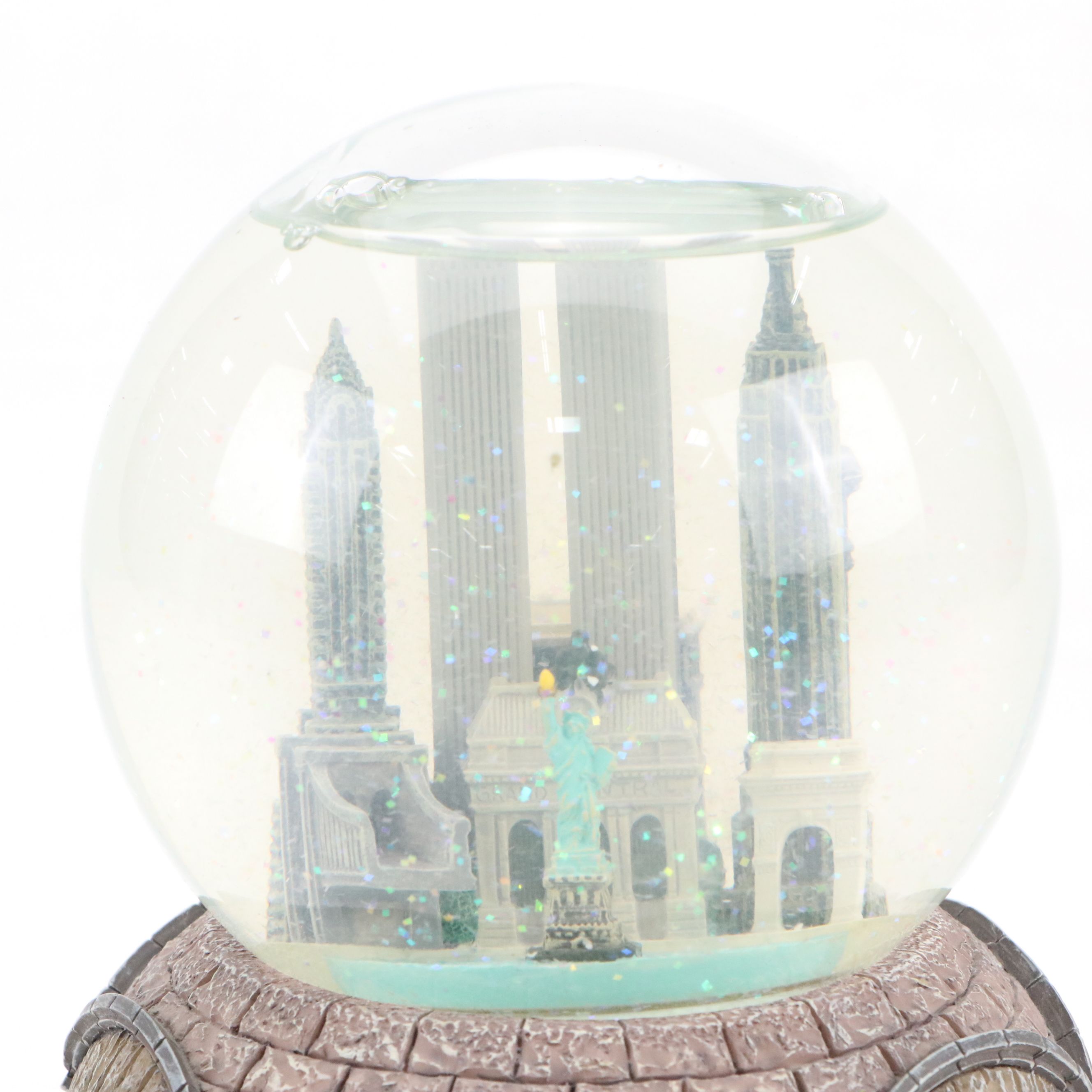 New York City Snow Globe Music Box