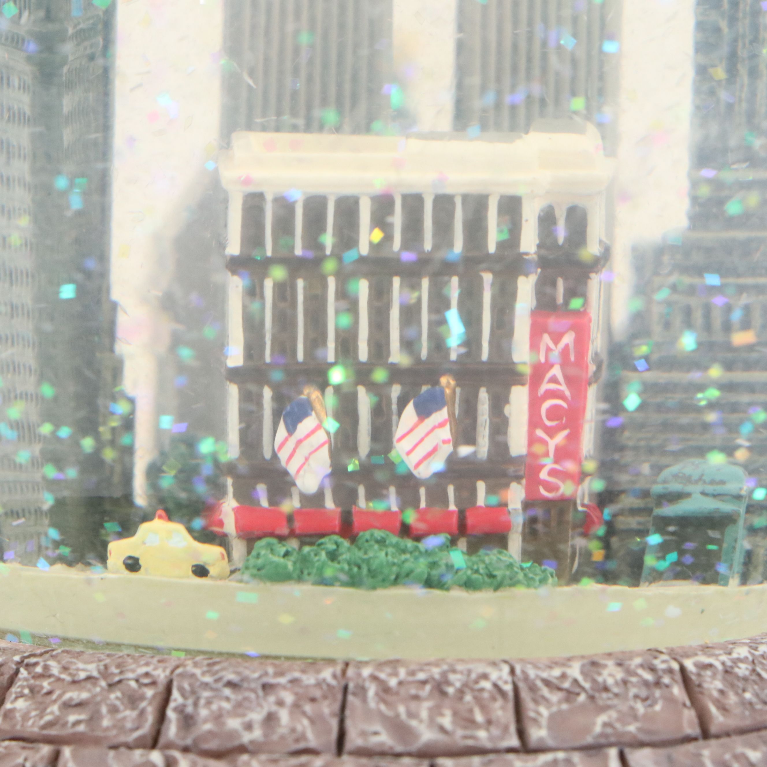New York City Snow Globe Music Box
