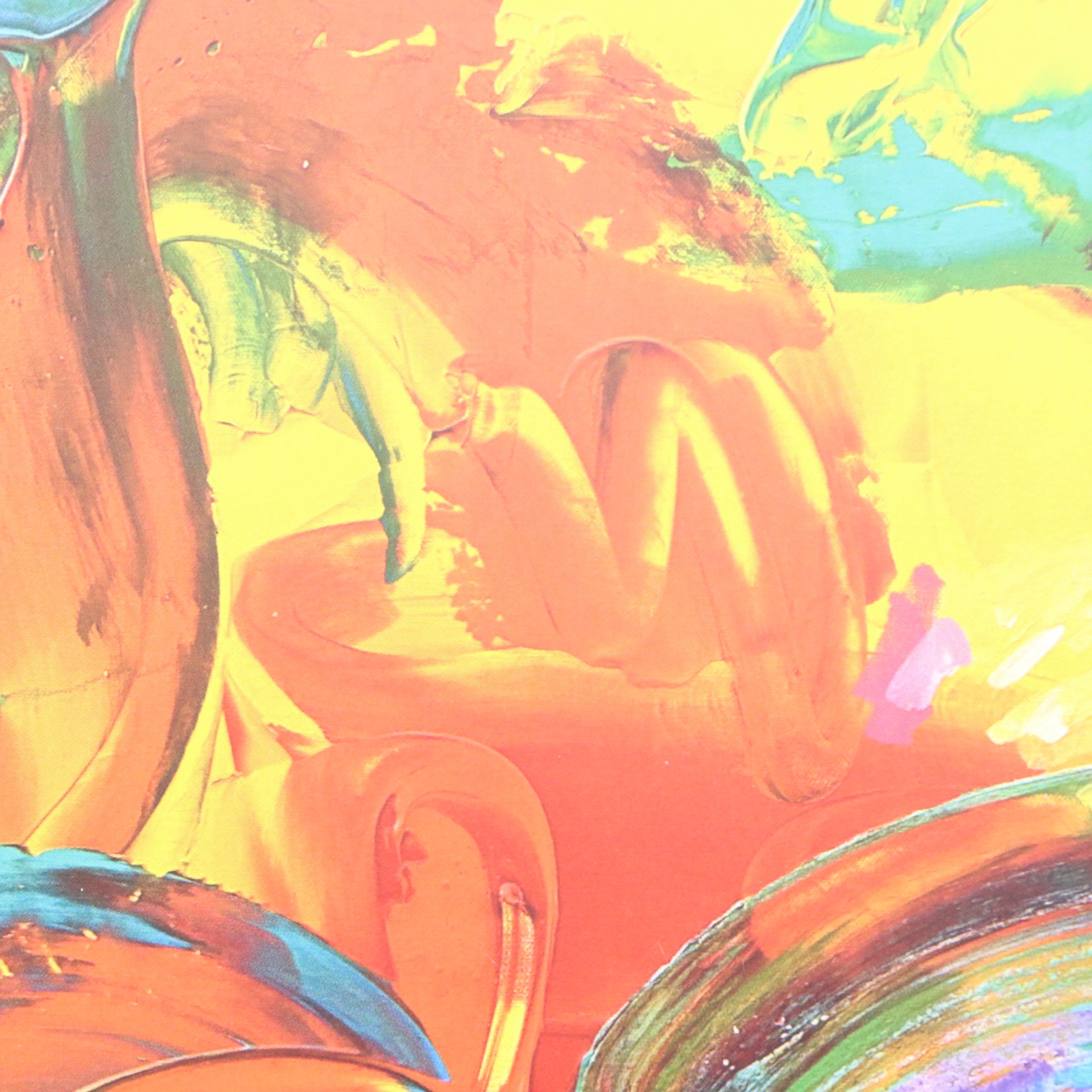 Abiola Idowu Stylized Offset Lithograph Portraits, 21st Century