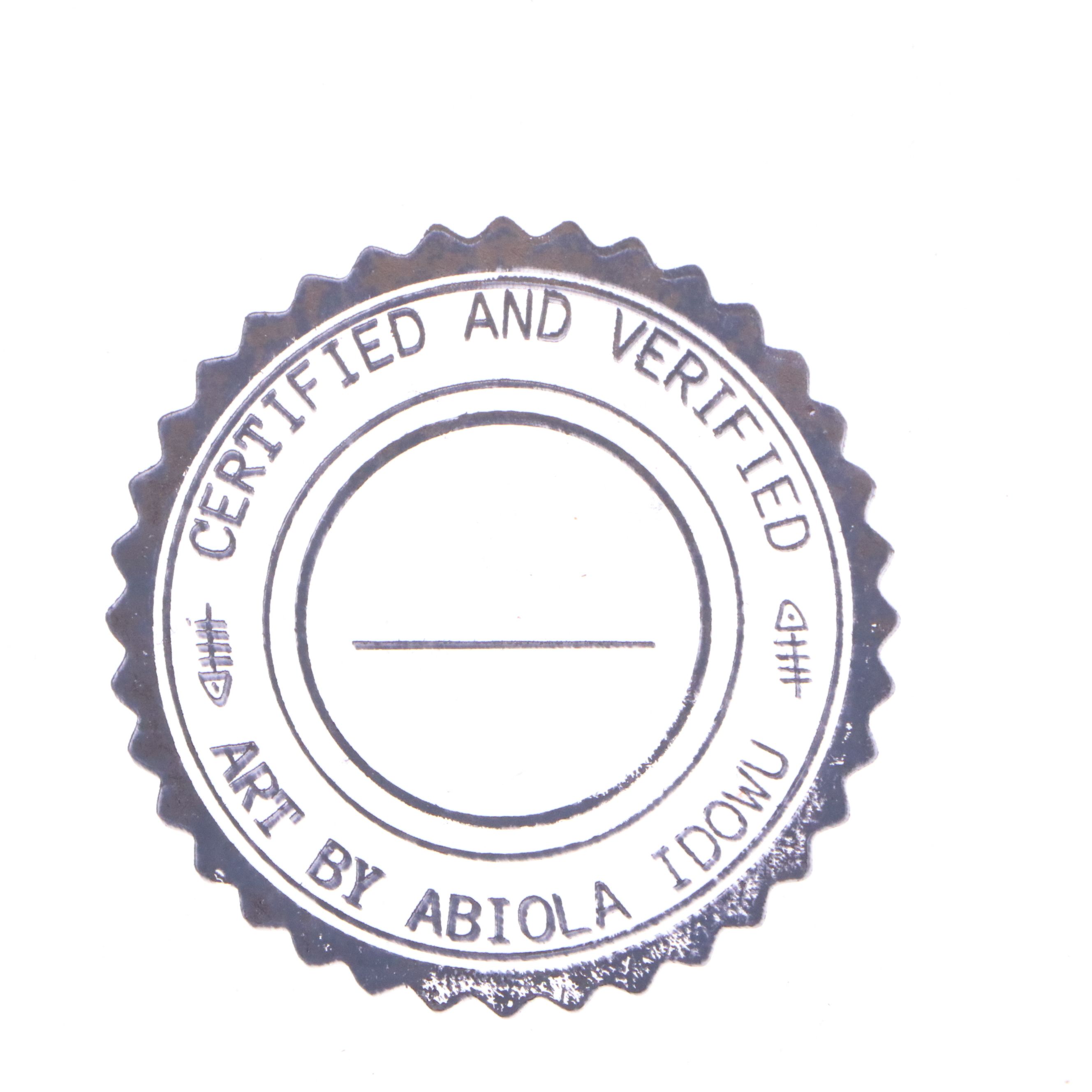 Abiola Idowu Stylized Offset Lithograph Portraits, 21st Century