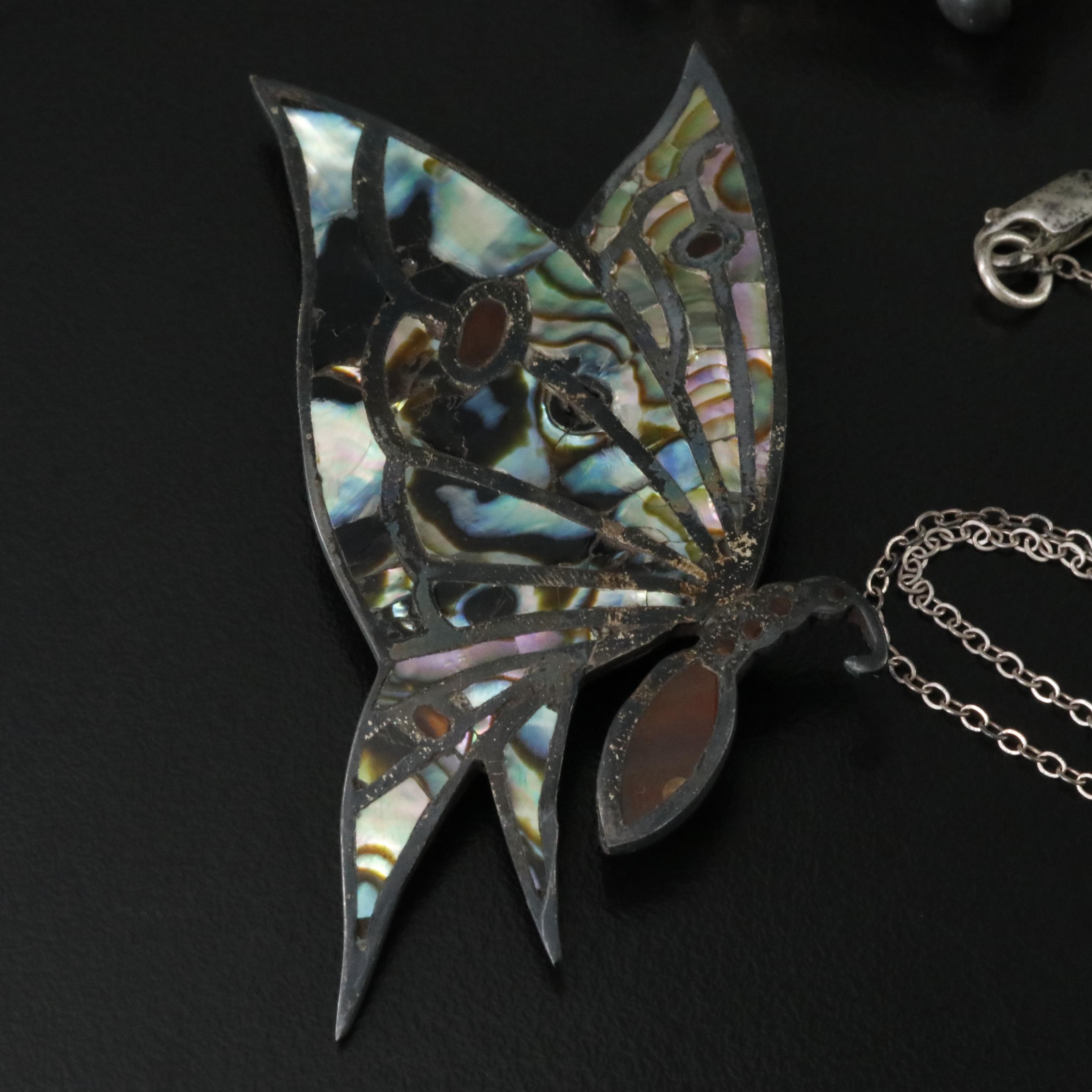 Sterling, Abalone, Carnelian and Amber Featured in Jewelry Collection