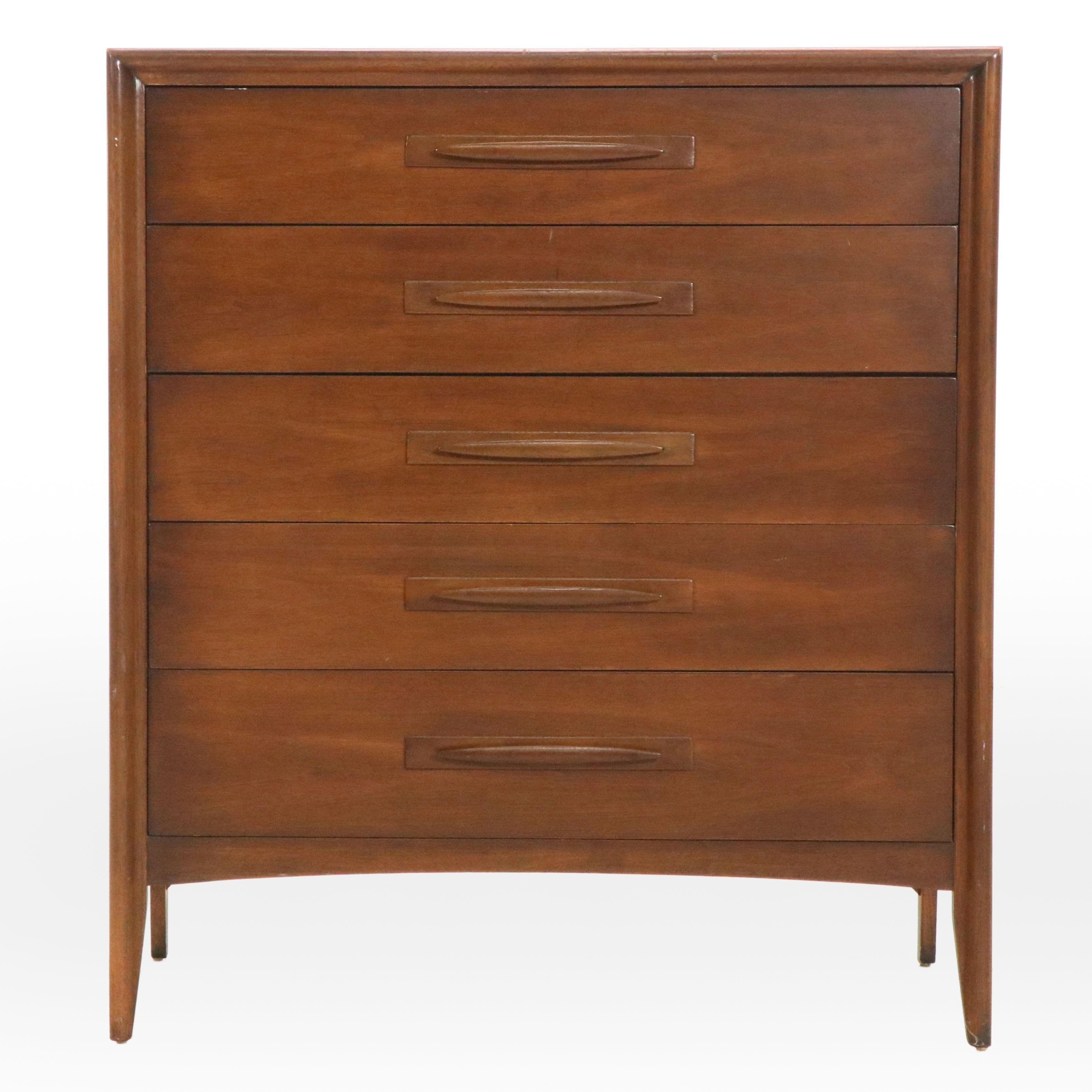 Broyhill Premier "Emphasis" Mid Century Modern Chest of Drawers