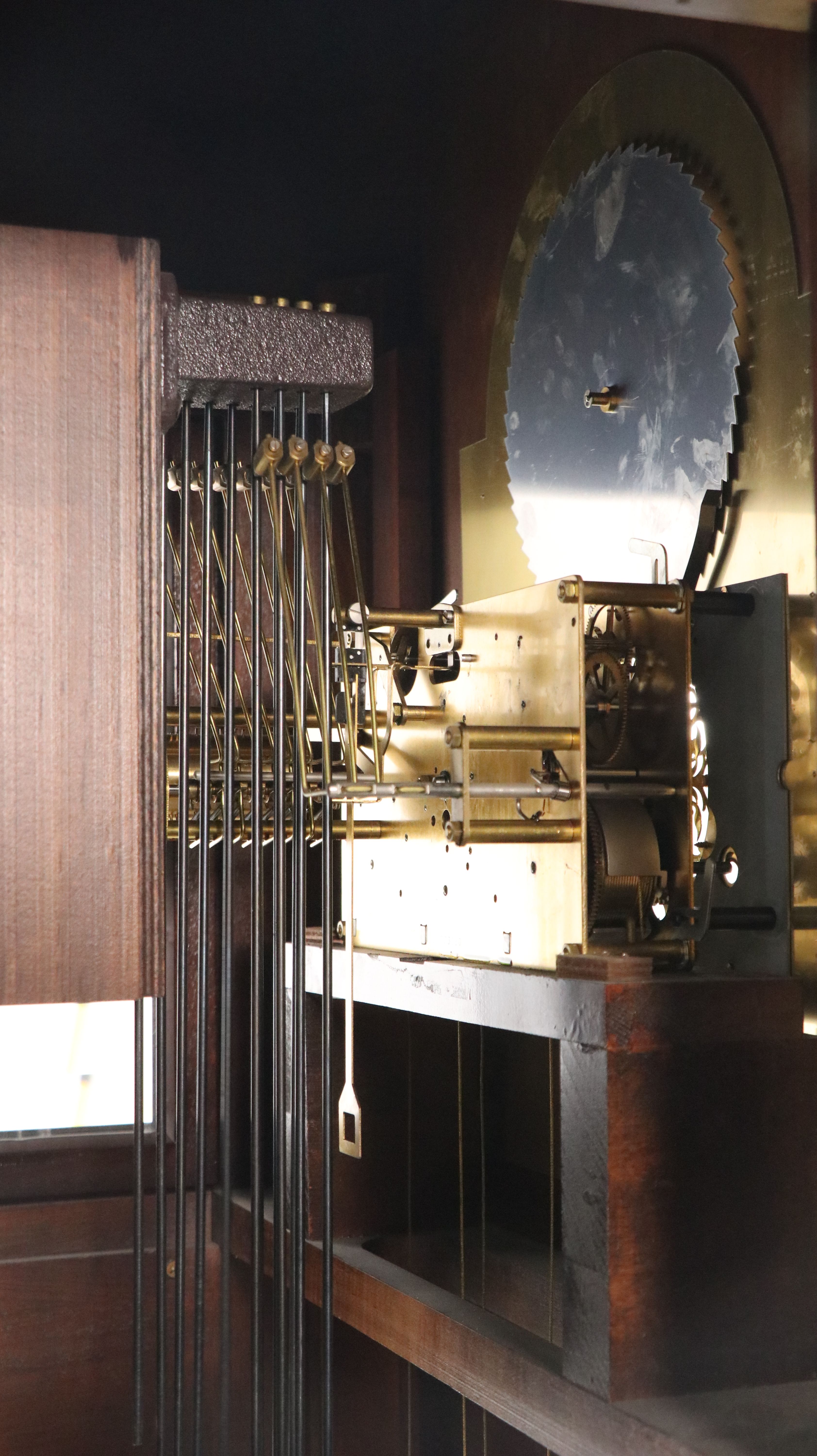 Howard Miller Traditional Style Mahogany Grandfather Clock