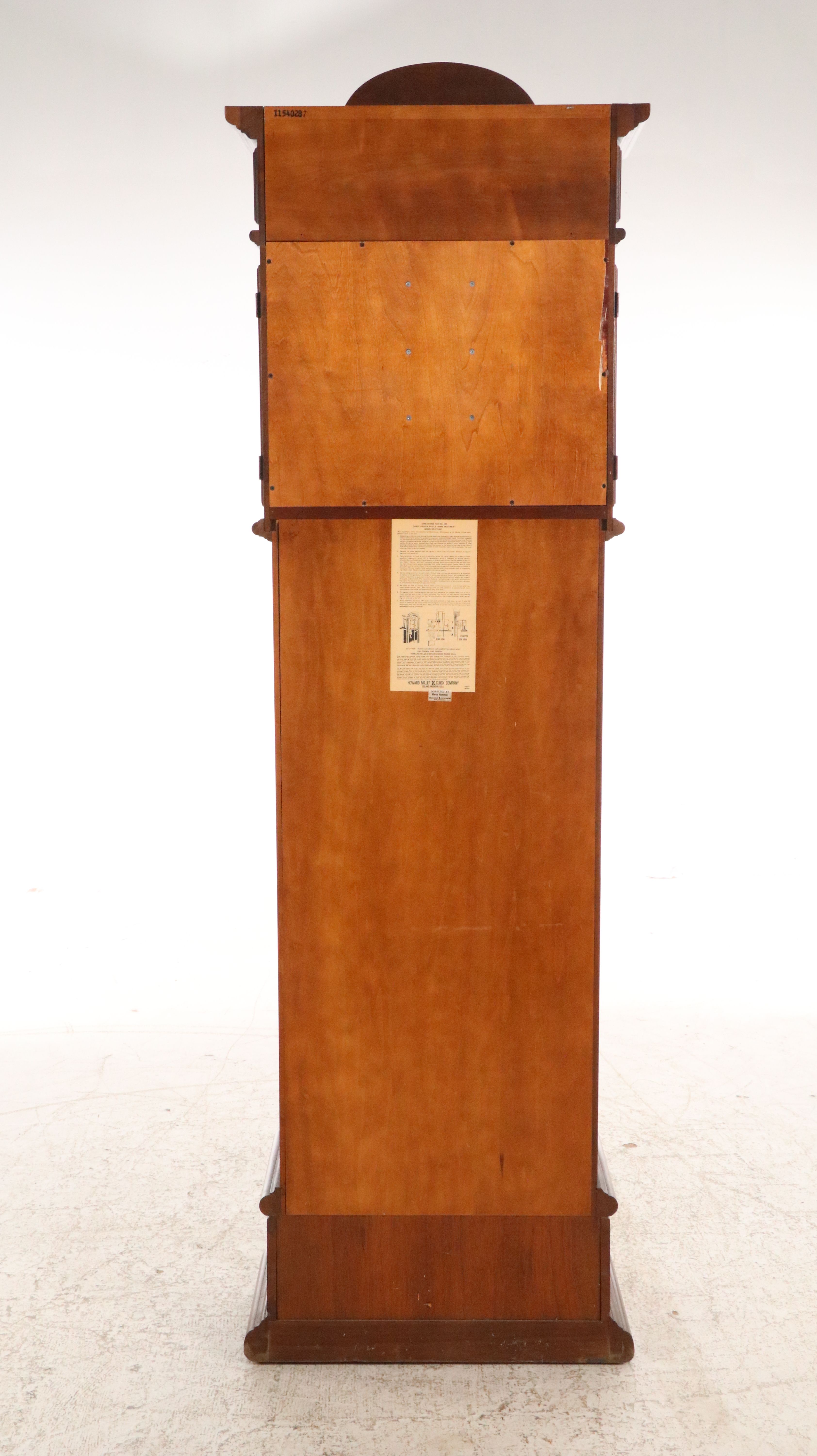 Howard Miller Traditional Style Mahogany Grandfather Clock