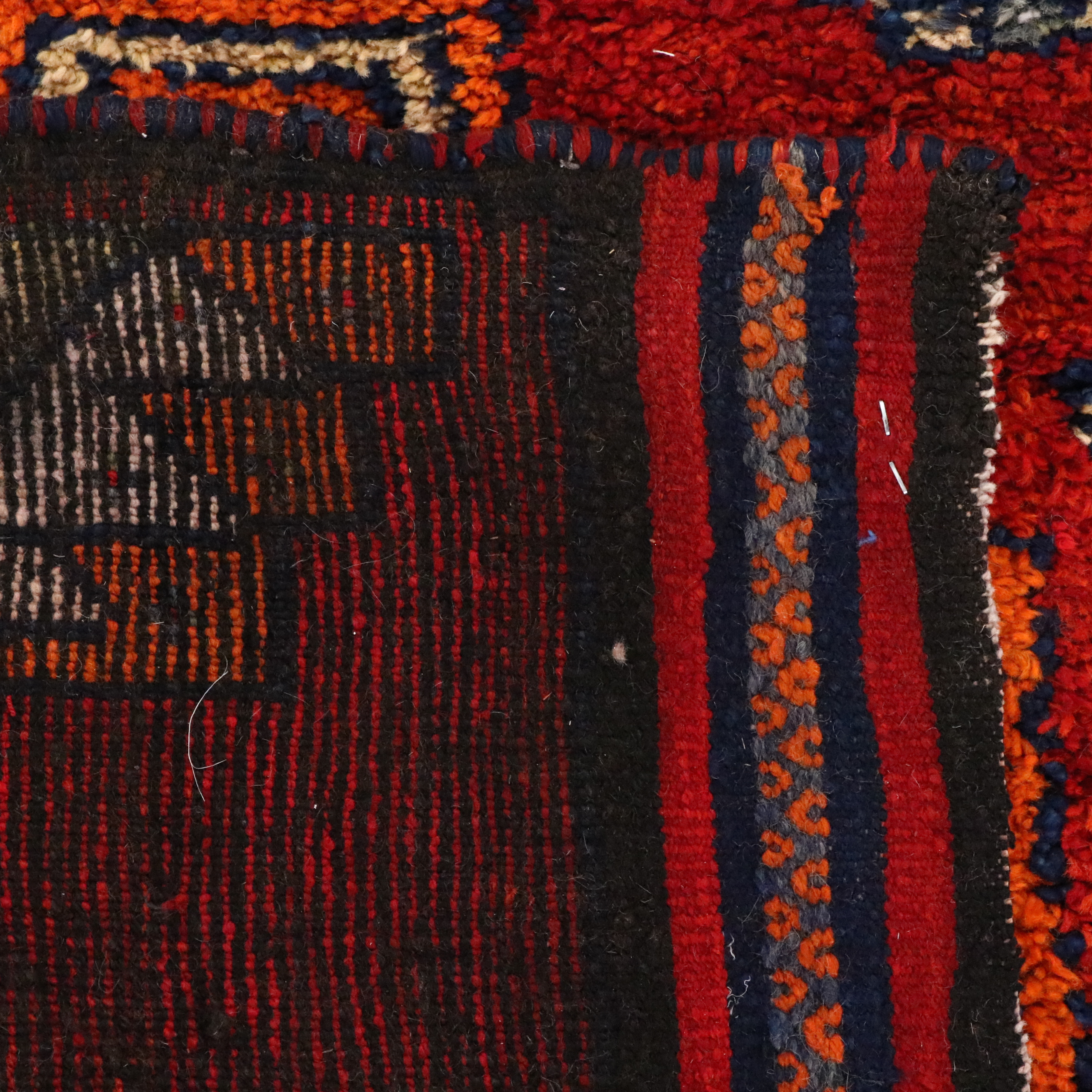 3'7 x 12'10 Hand-Knotted Turkish Village Long Rug