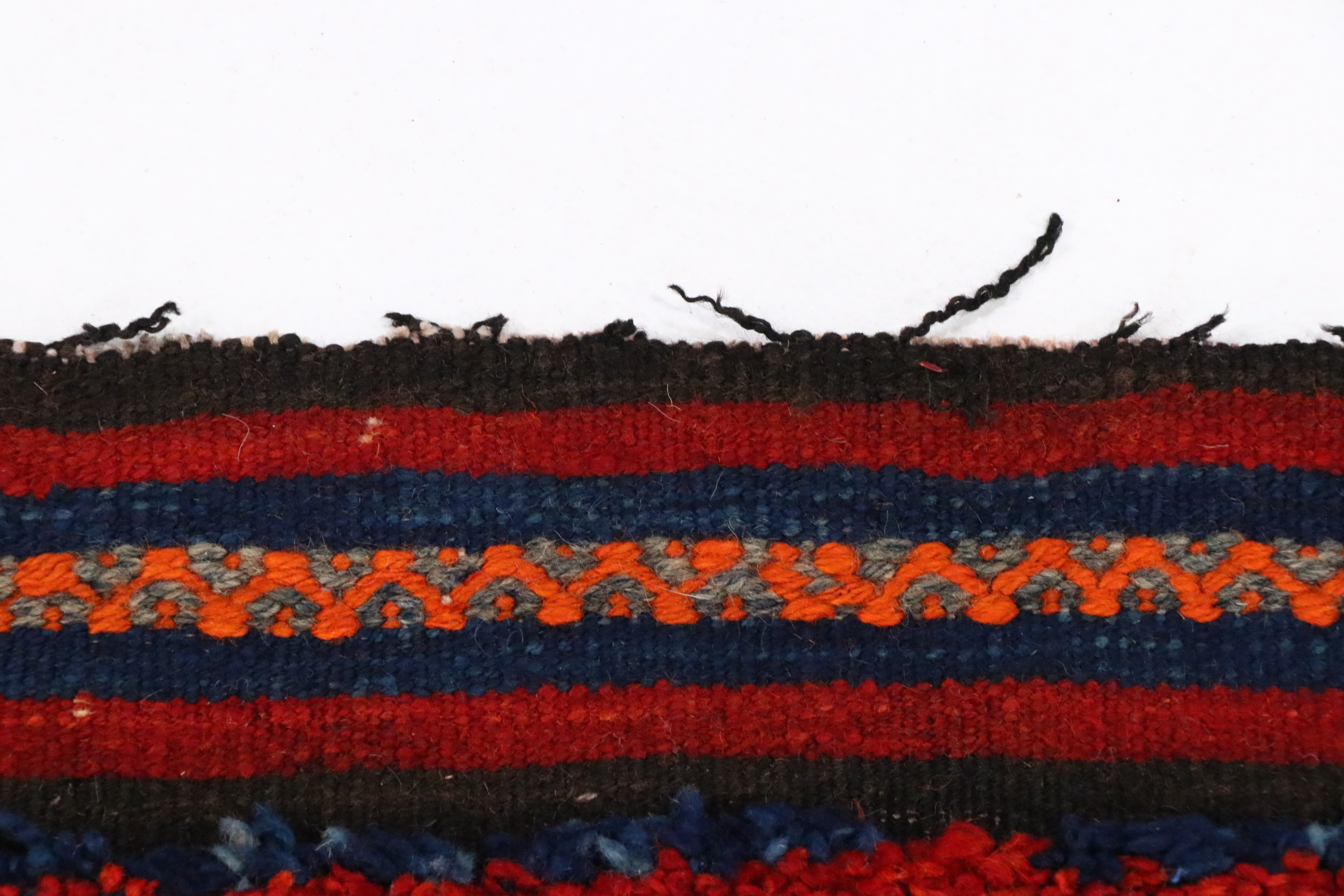 3'7 x 12'10 Hand-Knotted Turkish Village Long Rug