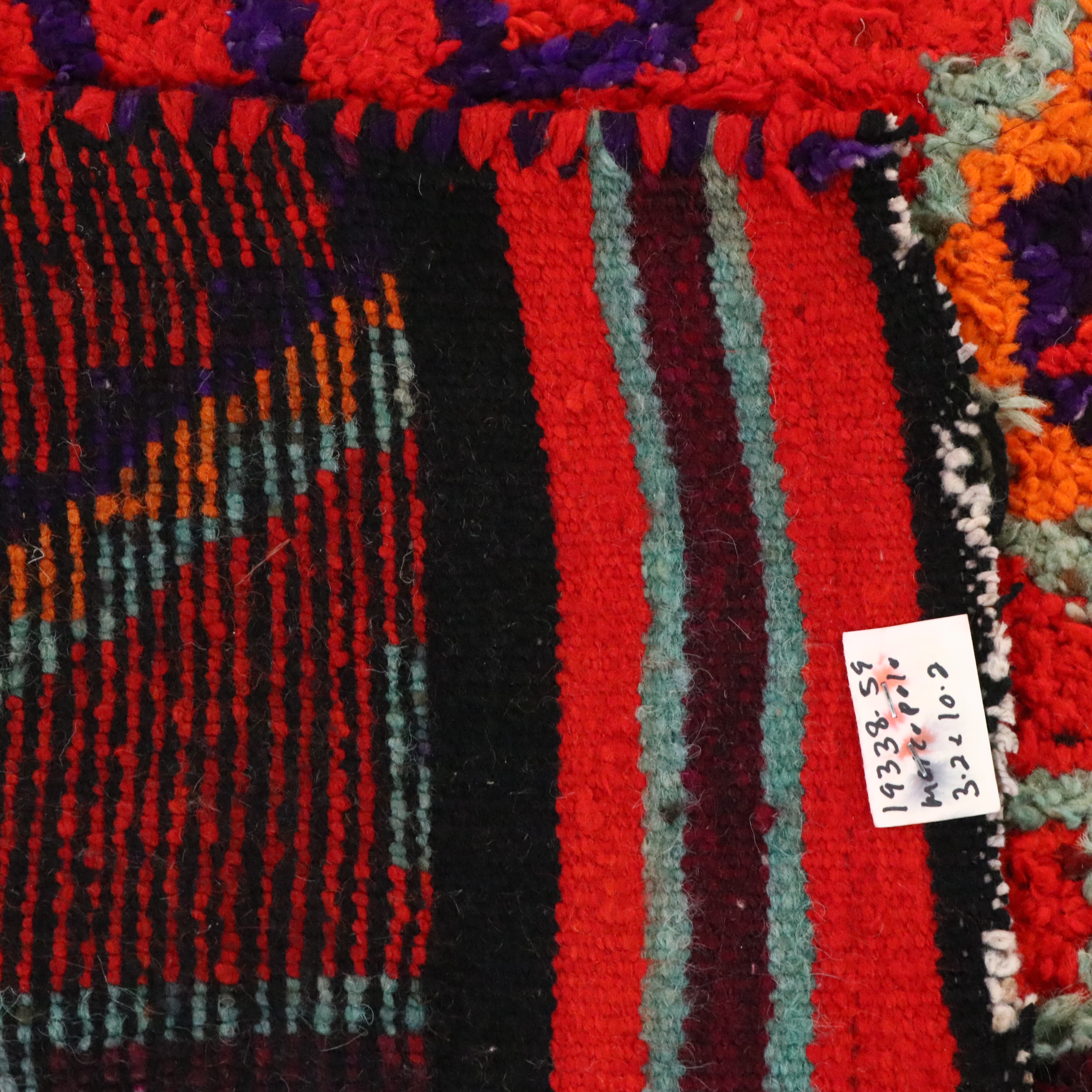 3'3 x 10'5 Hand-Knotted Turkish Village Carpet Runner Long Rug