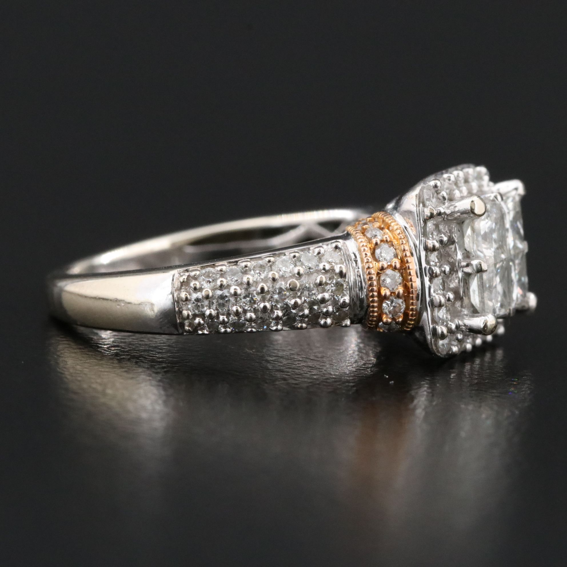 14K 1.38 CTW Diamond Ring