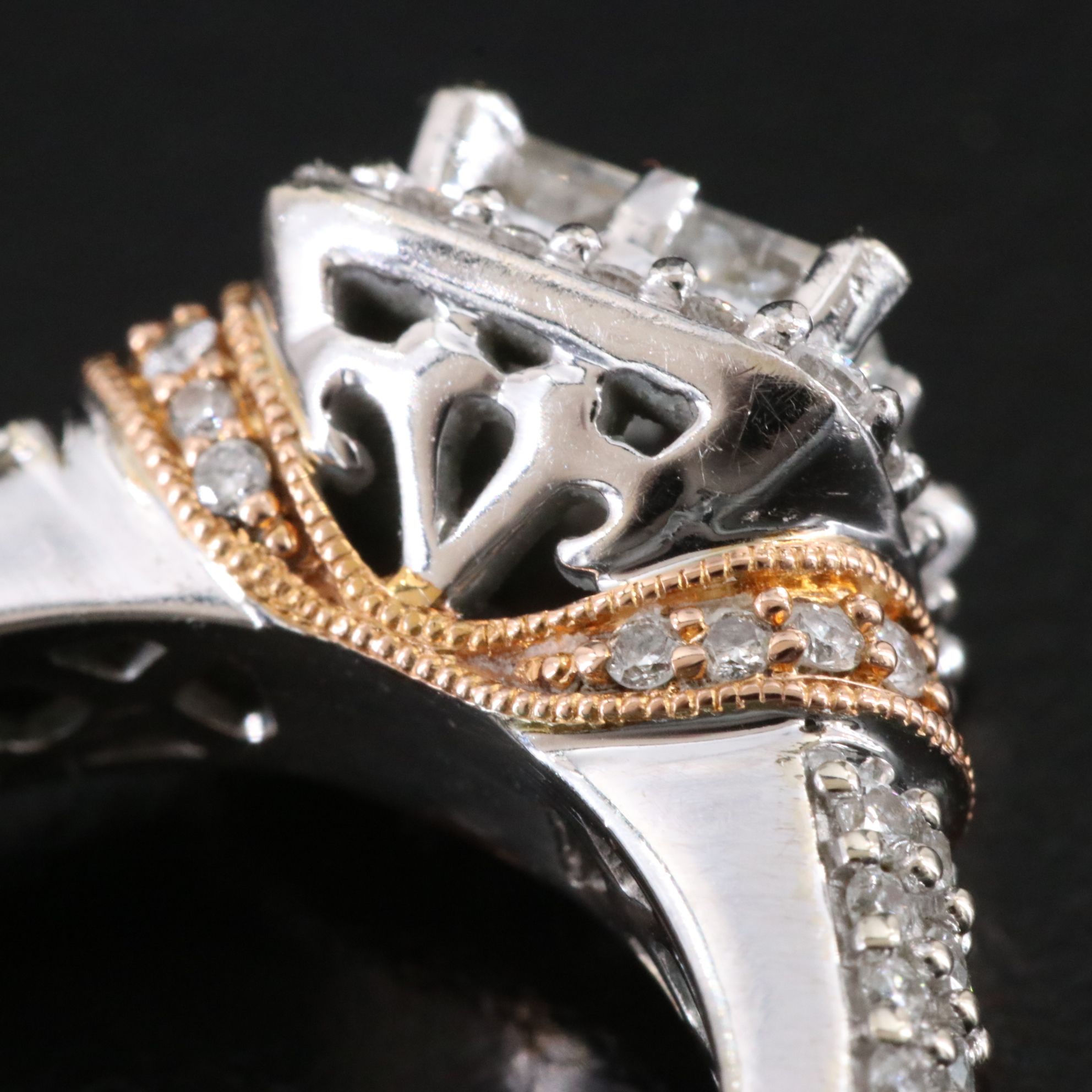 14K 1.38 CTW Diamond Ring