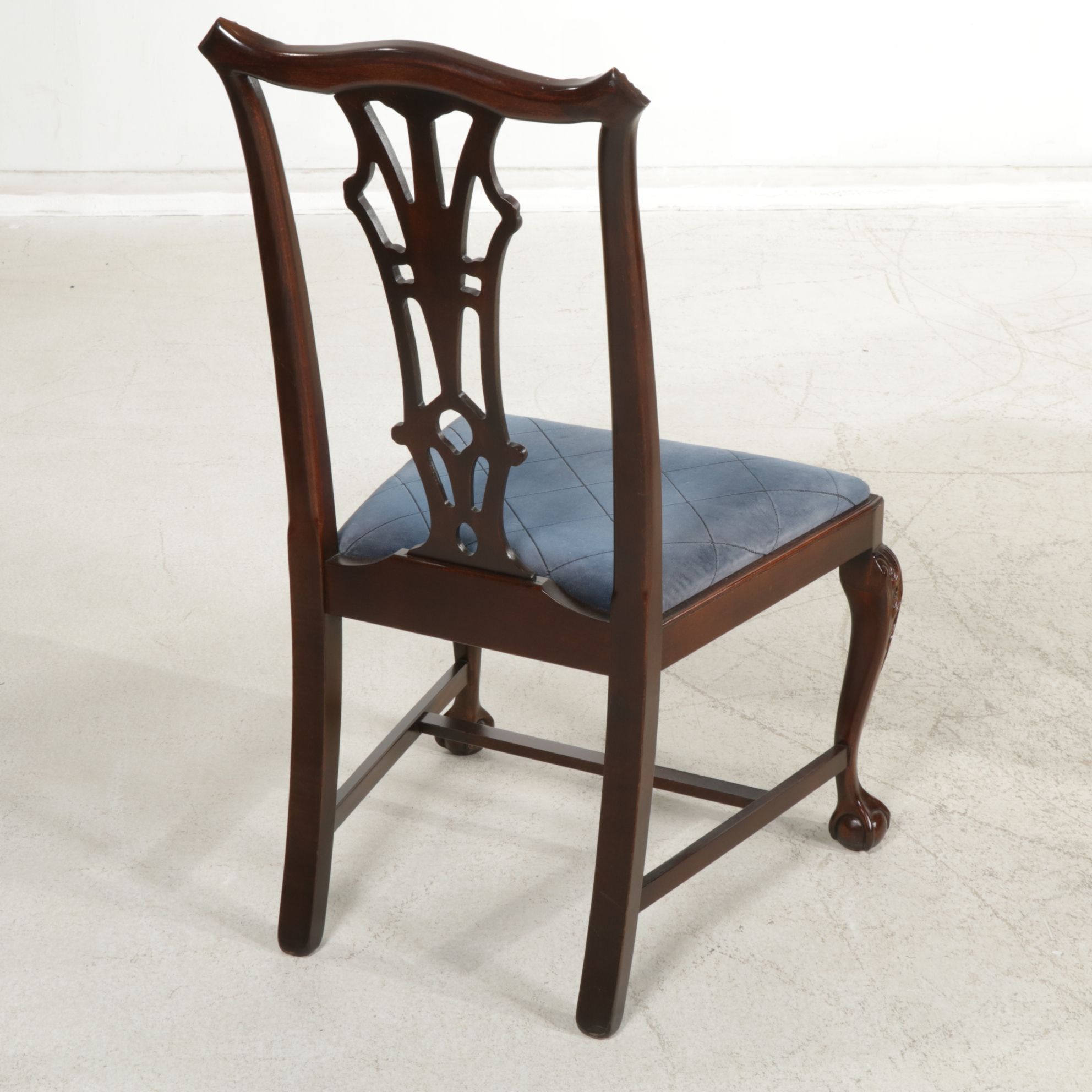 Hekman Chippendale Style Mahogany Desk and Chair