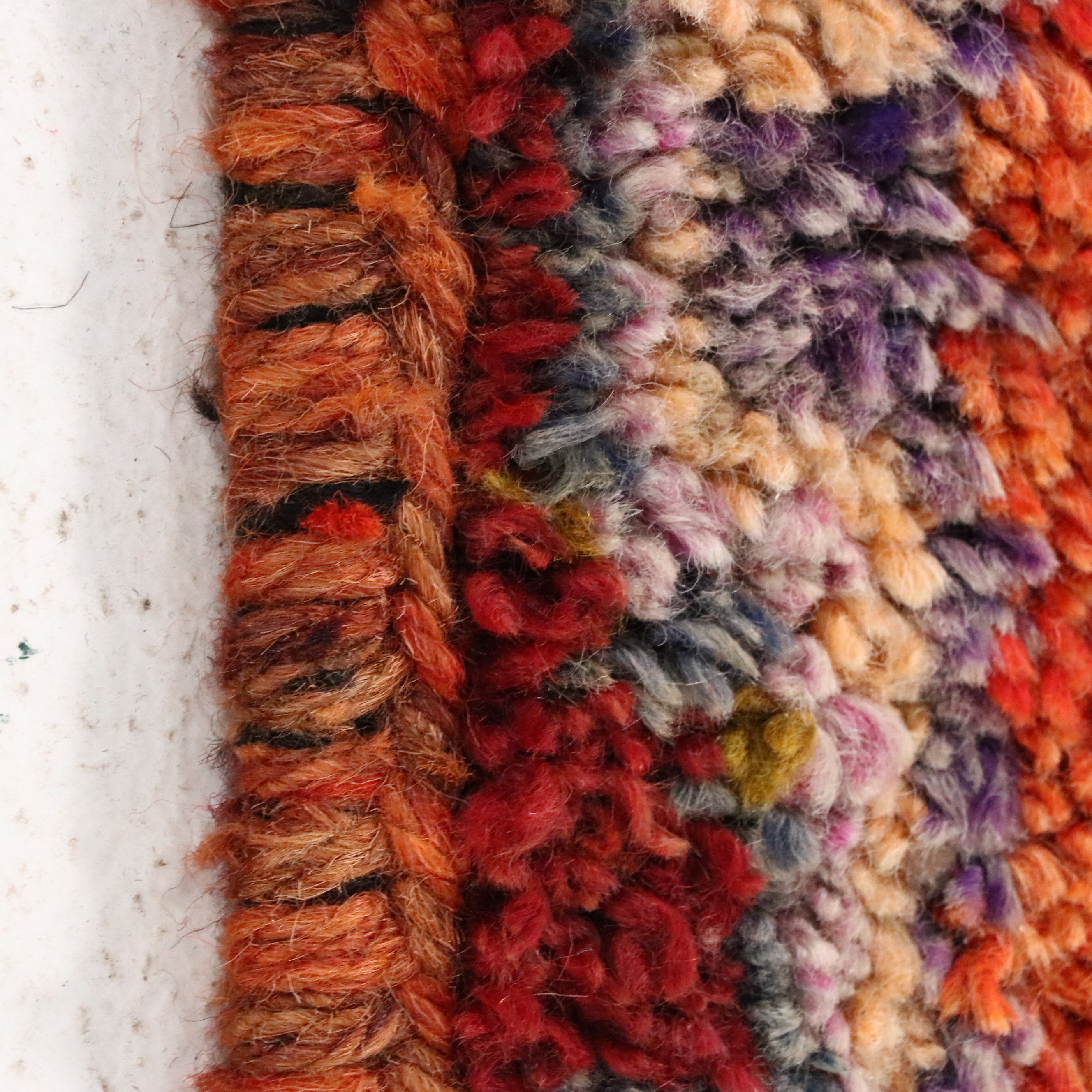 3'5 x 11'3 Hand-Knotted Turkish Village Long Rug