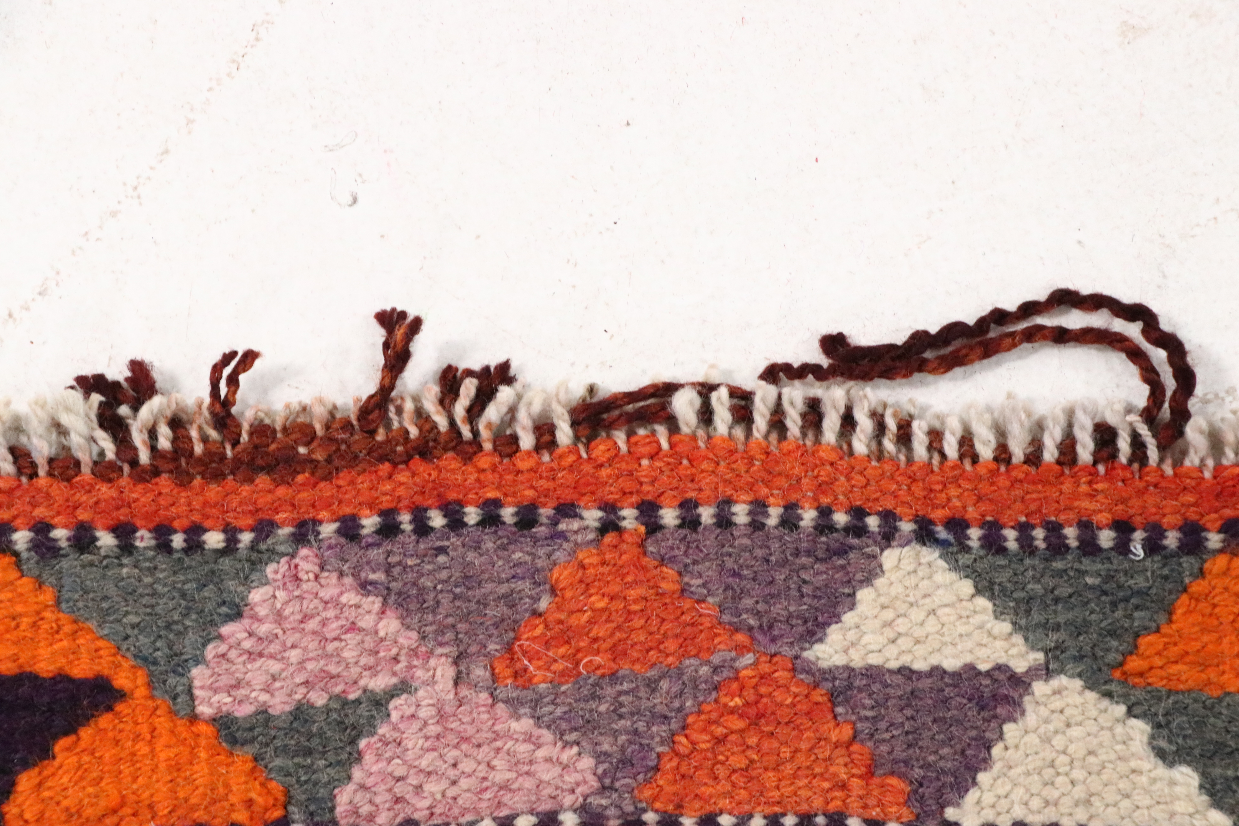 3'5 x 11'3 Hand-Knotted Turkish Village Long Rug