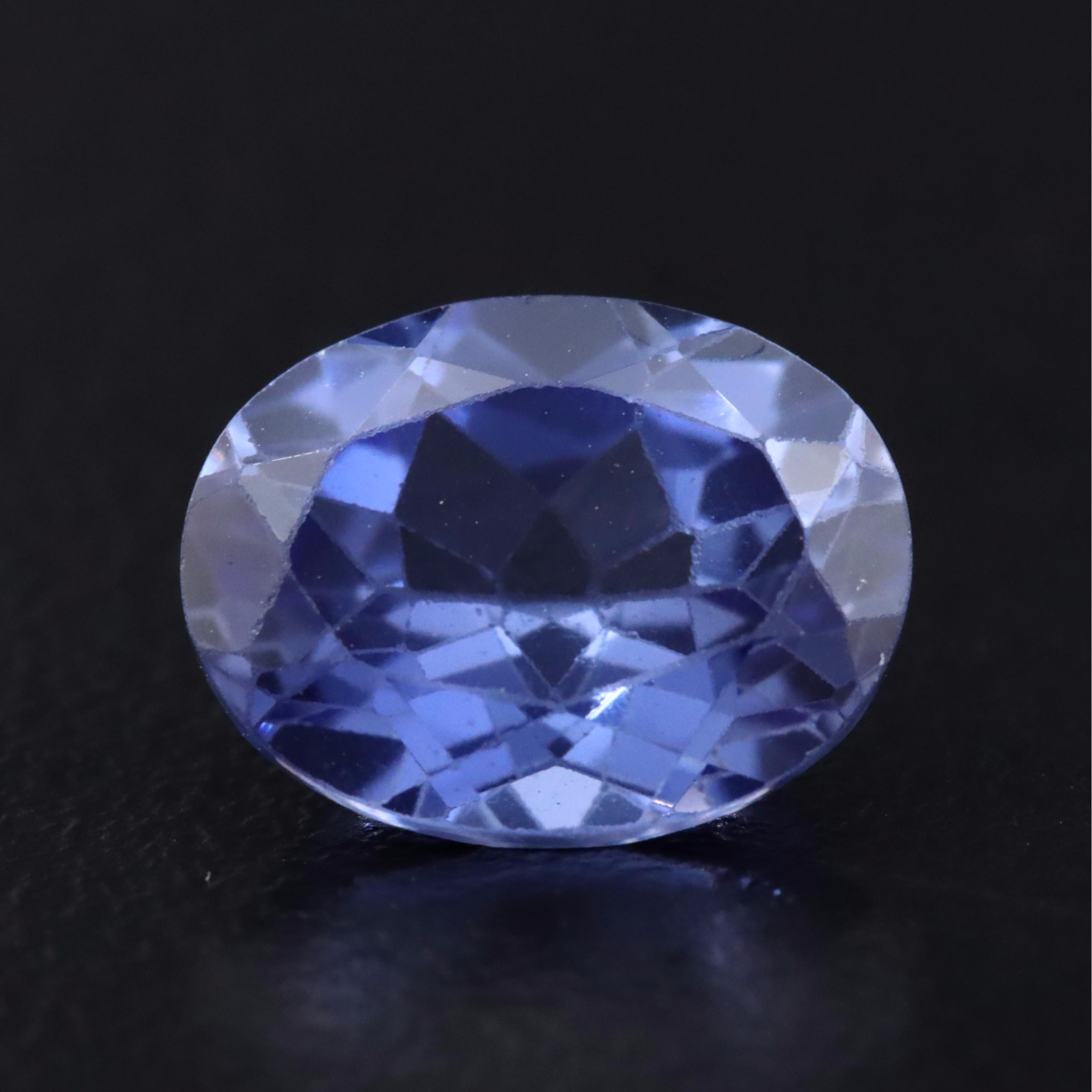 Loose 3.31 CT Lab Grown Sapphire