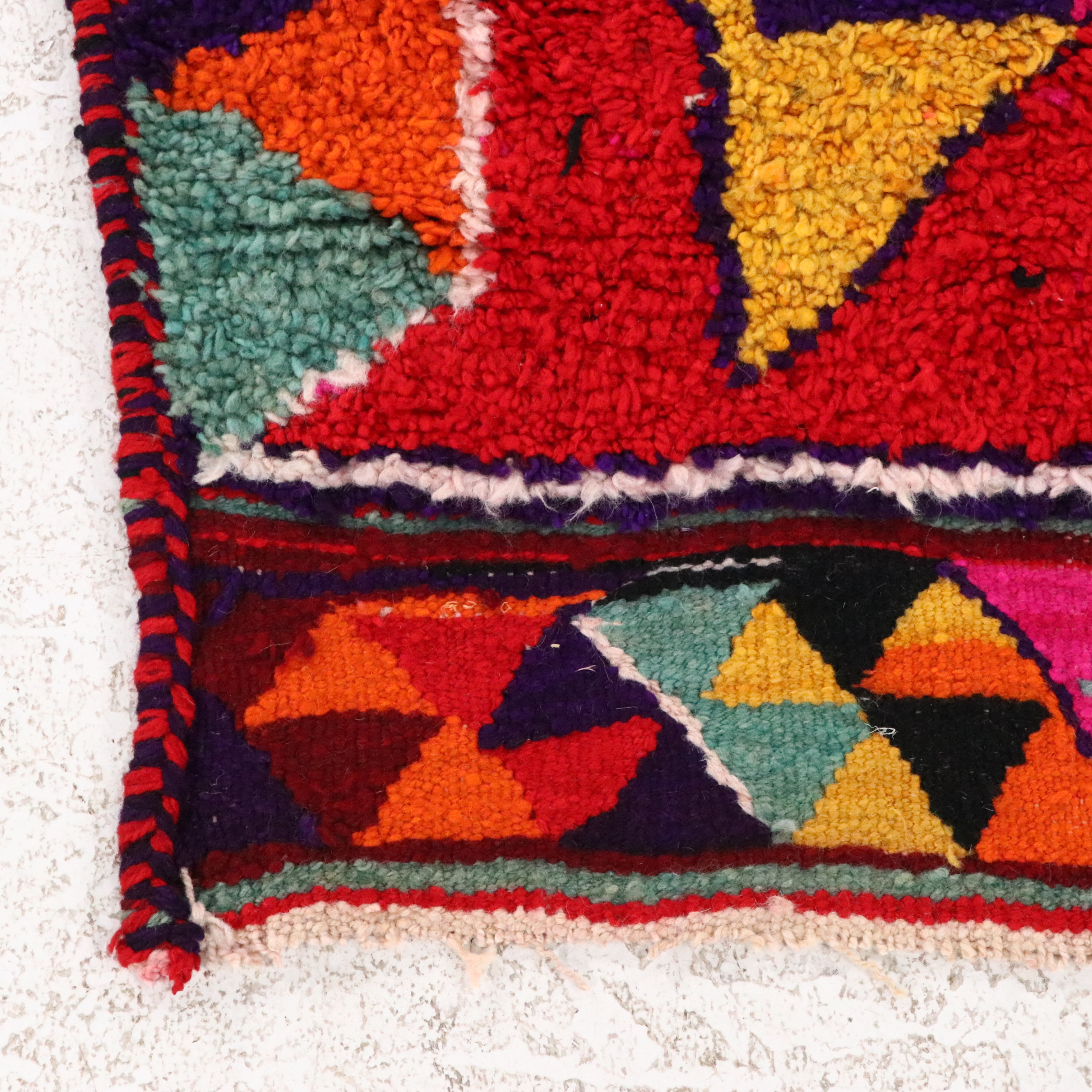 3'2 x 11'1 Hand-Knotted Turkish Village Long Rug