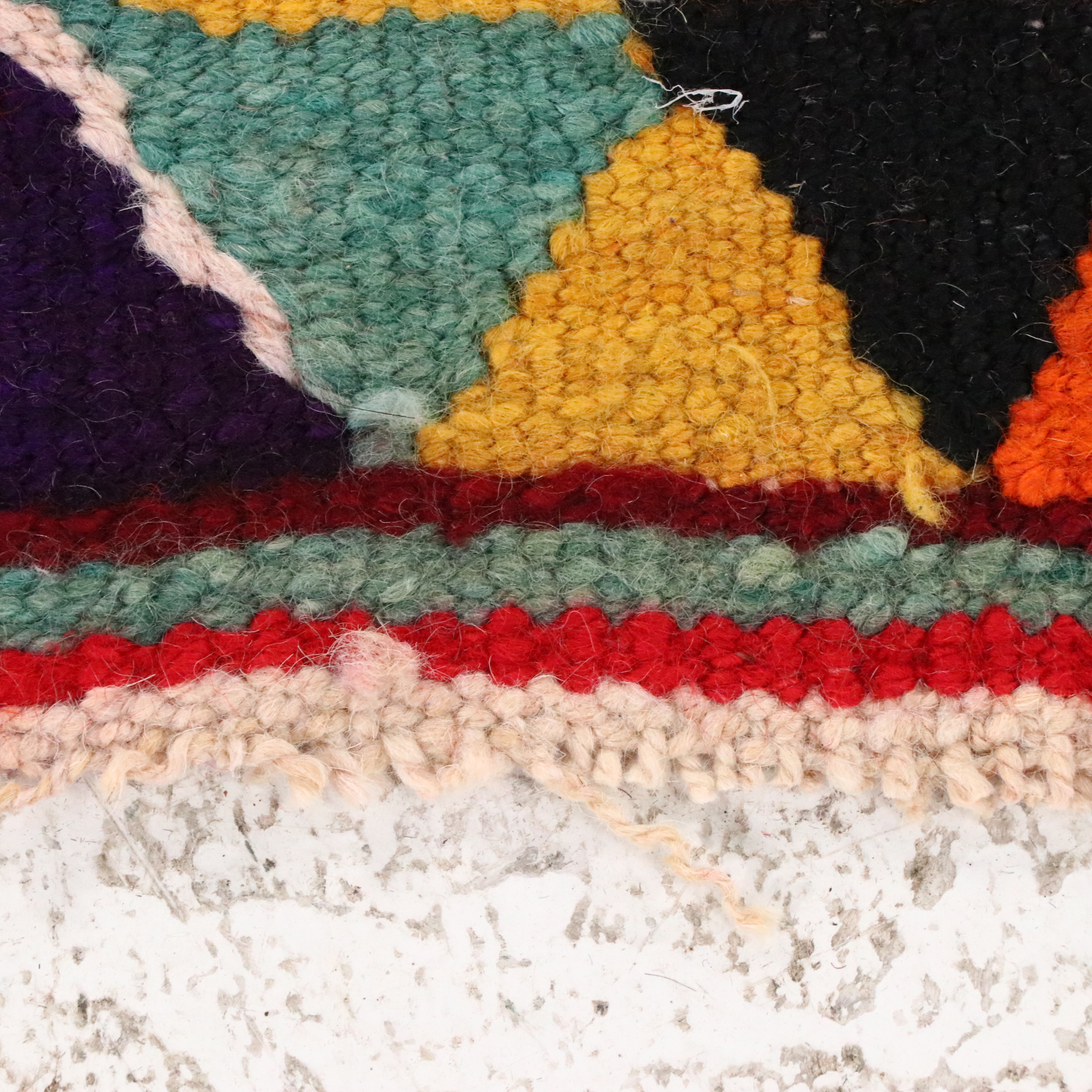 3'2 x 11'1 Hand-Knotted Turkish Village Long Rug