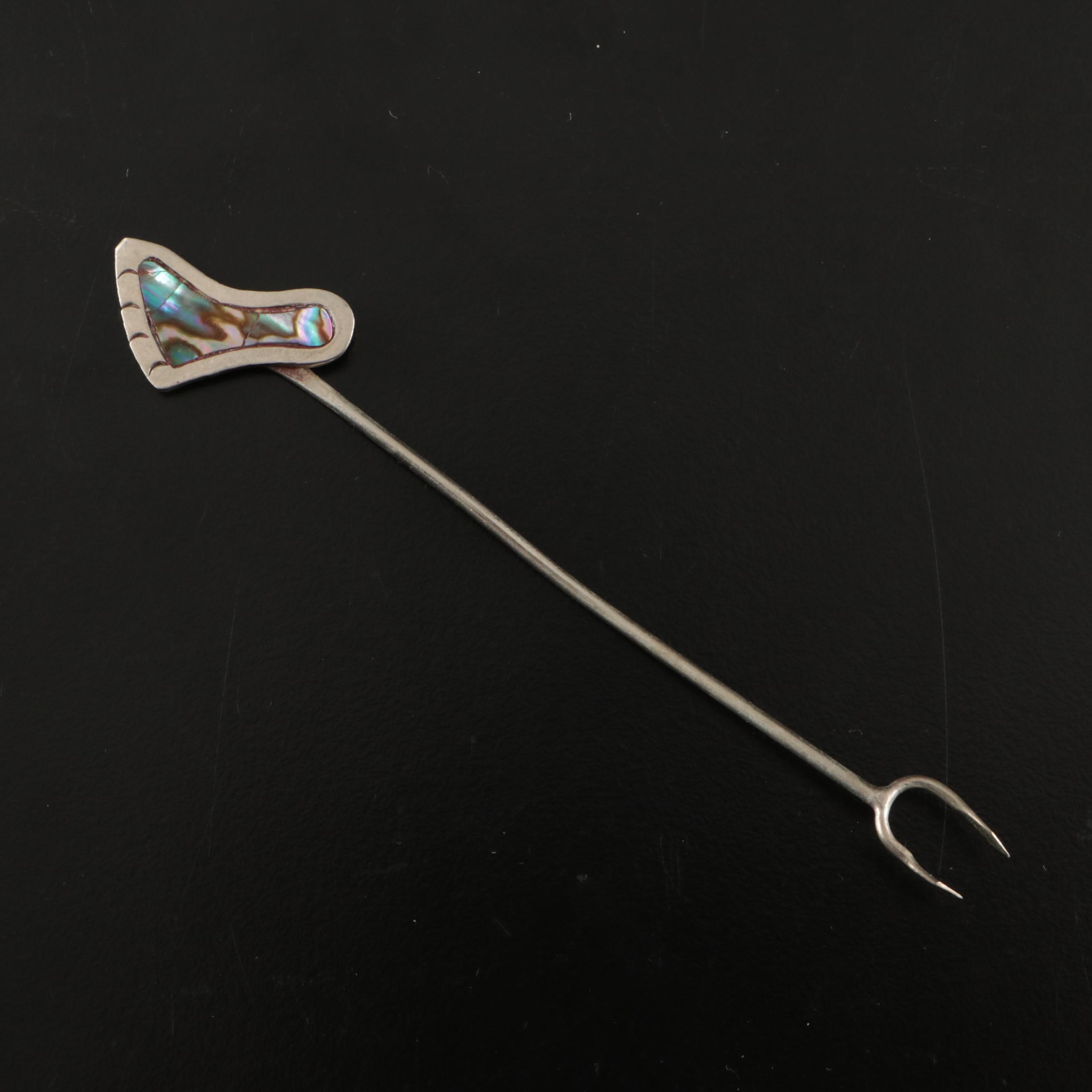 Inlaid Abalone Metal Spoons with Other MOP, Plastic, and Metal Flatware