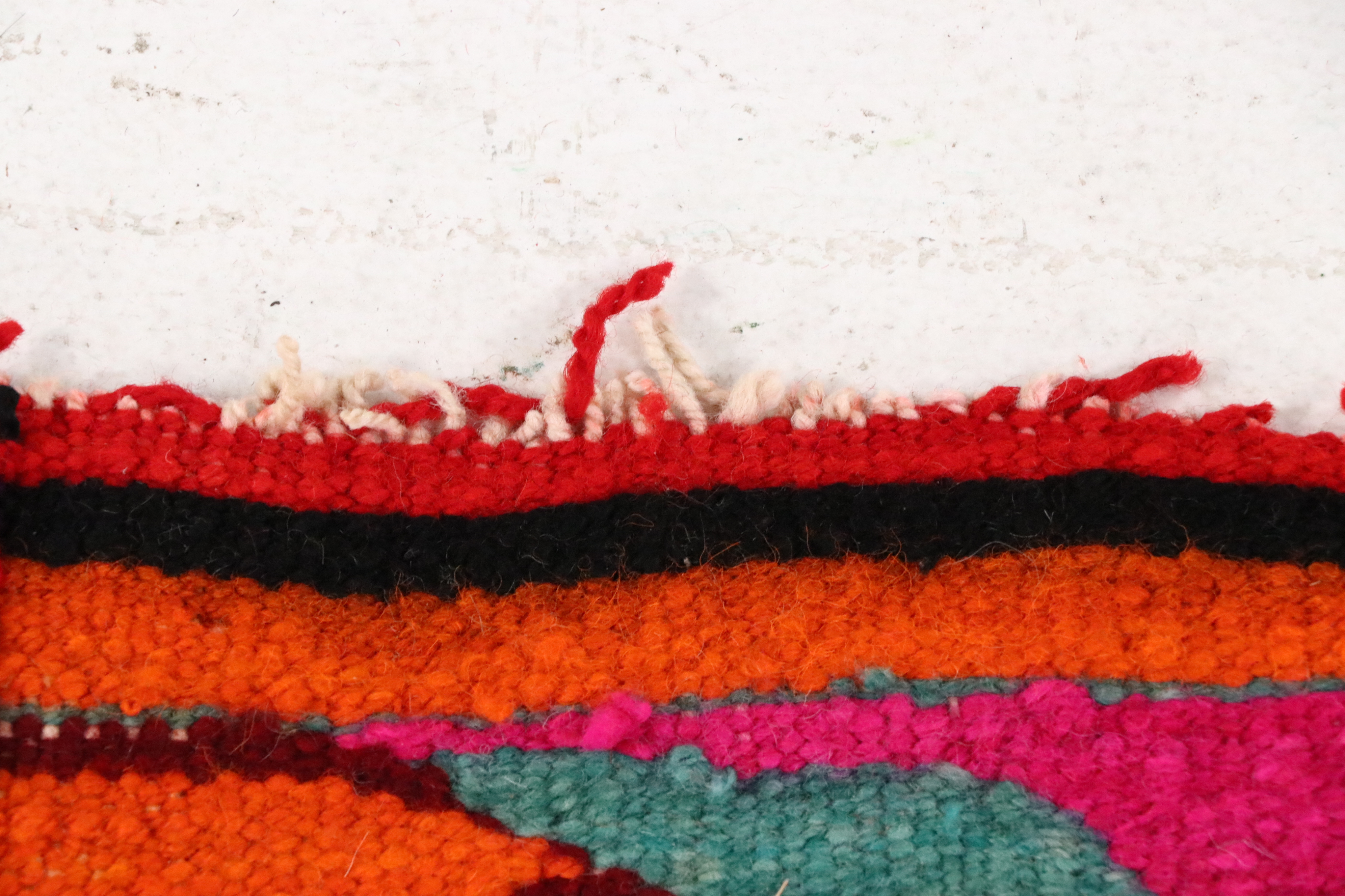 3'2 x 11'1 Hand-Knotted Turkish Village Long Rug