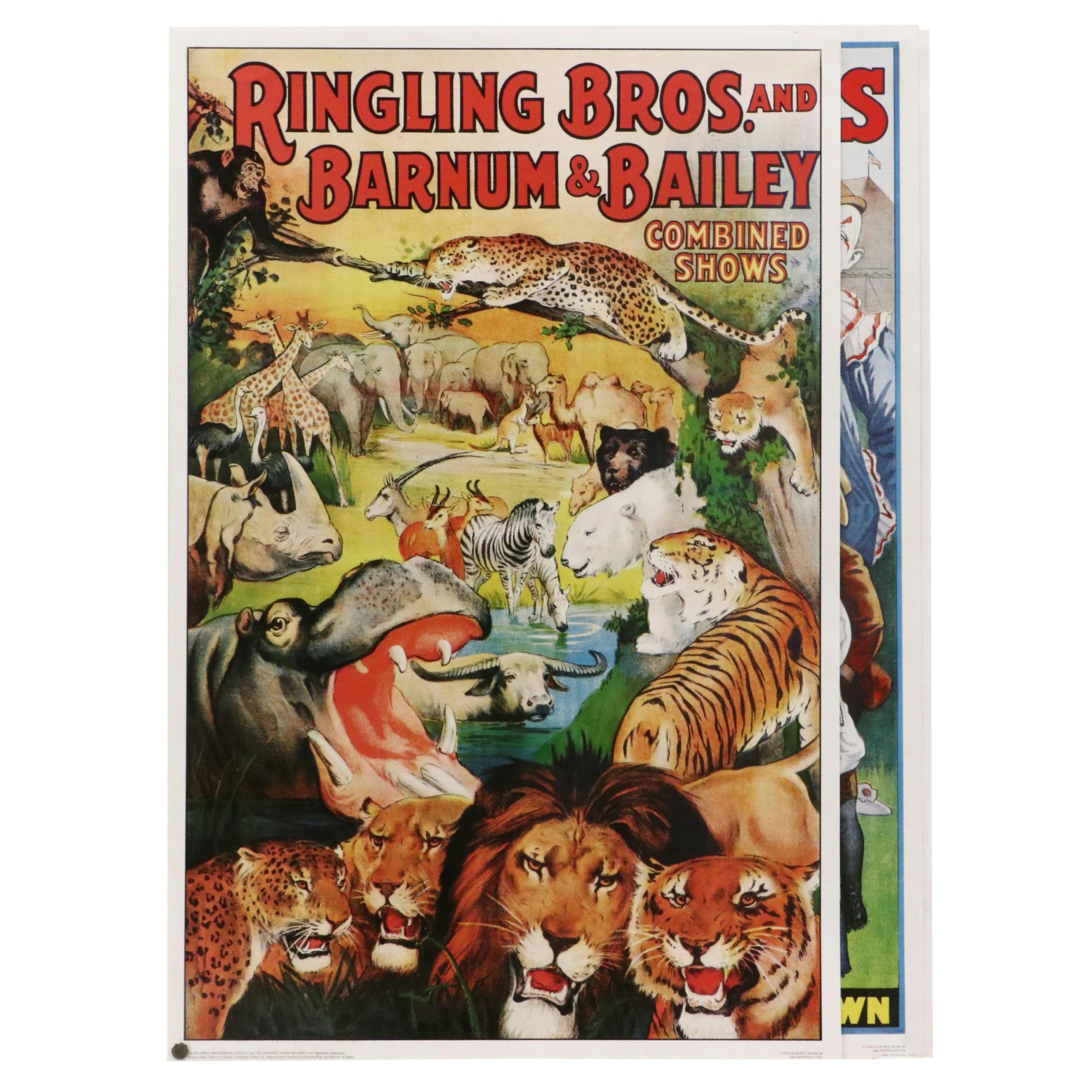 Ringling Bros and Barnum & Bailey Reproduction Circus Posters, 1999