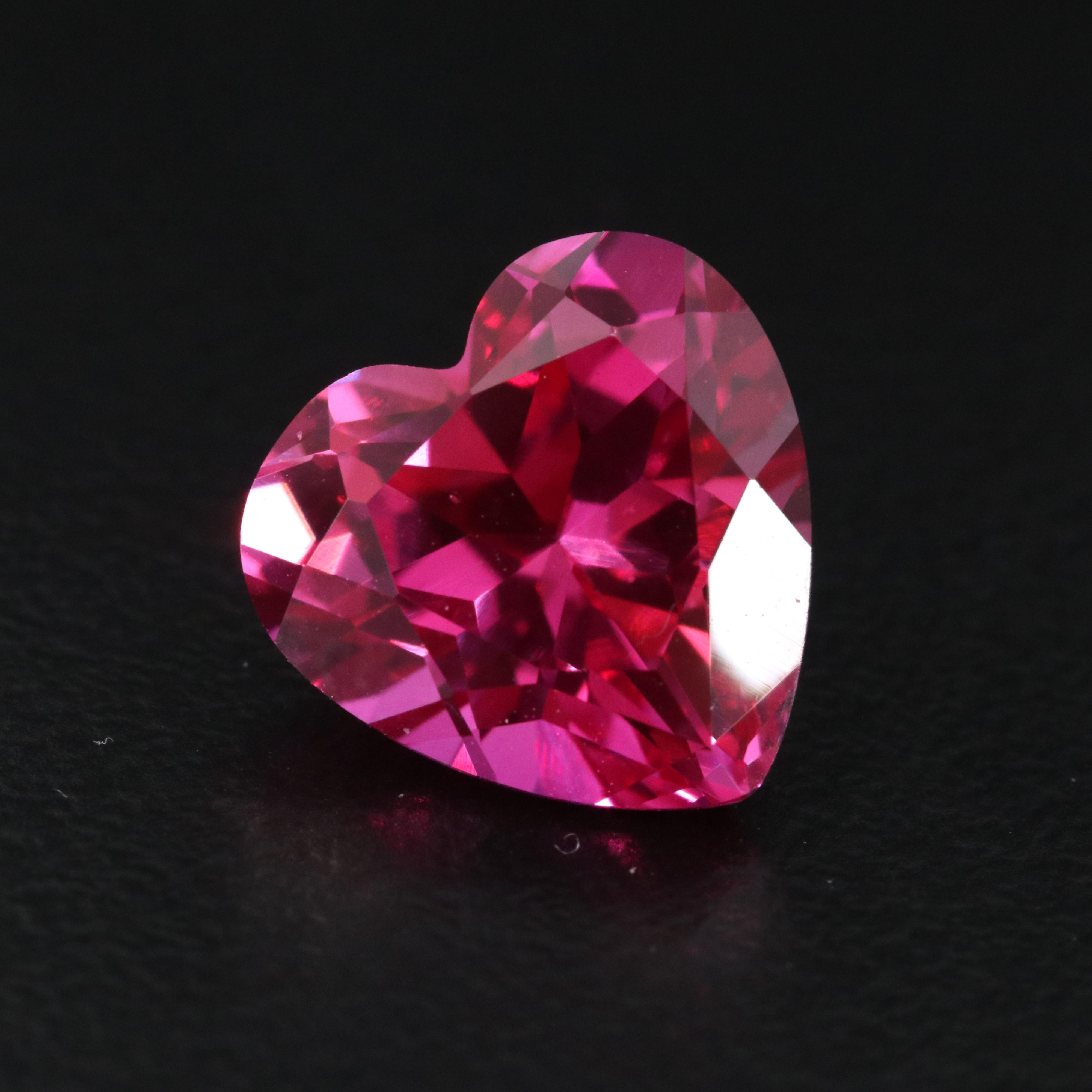 Loose 4.52 CT Lab Grown Ruby