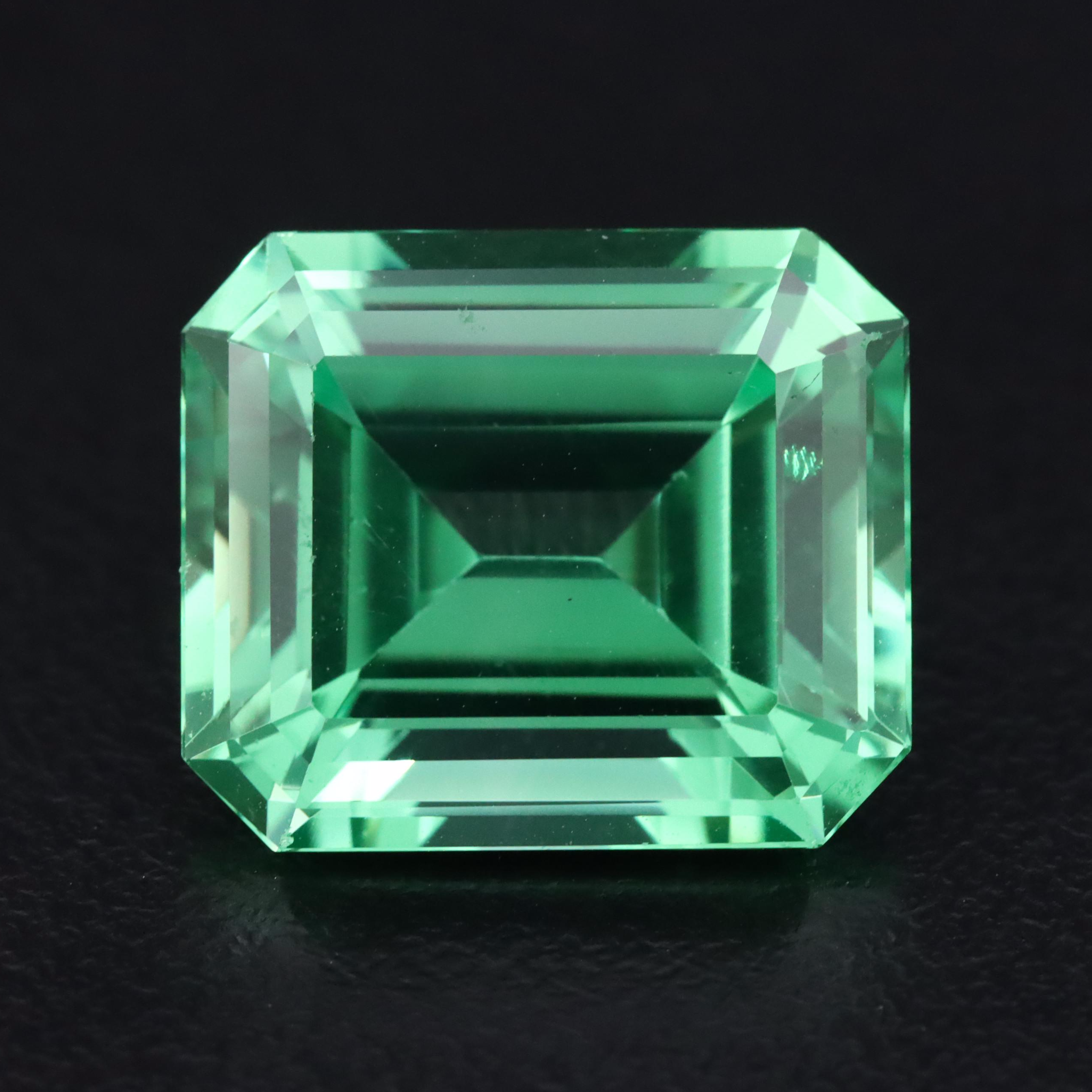 Loose 12.79 CT Lab Grown Sapphire