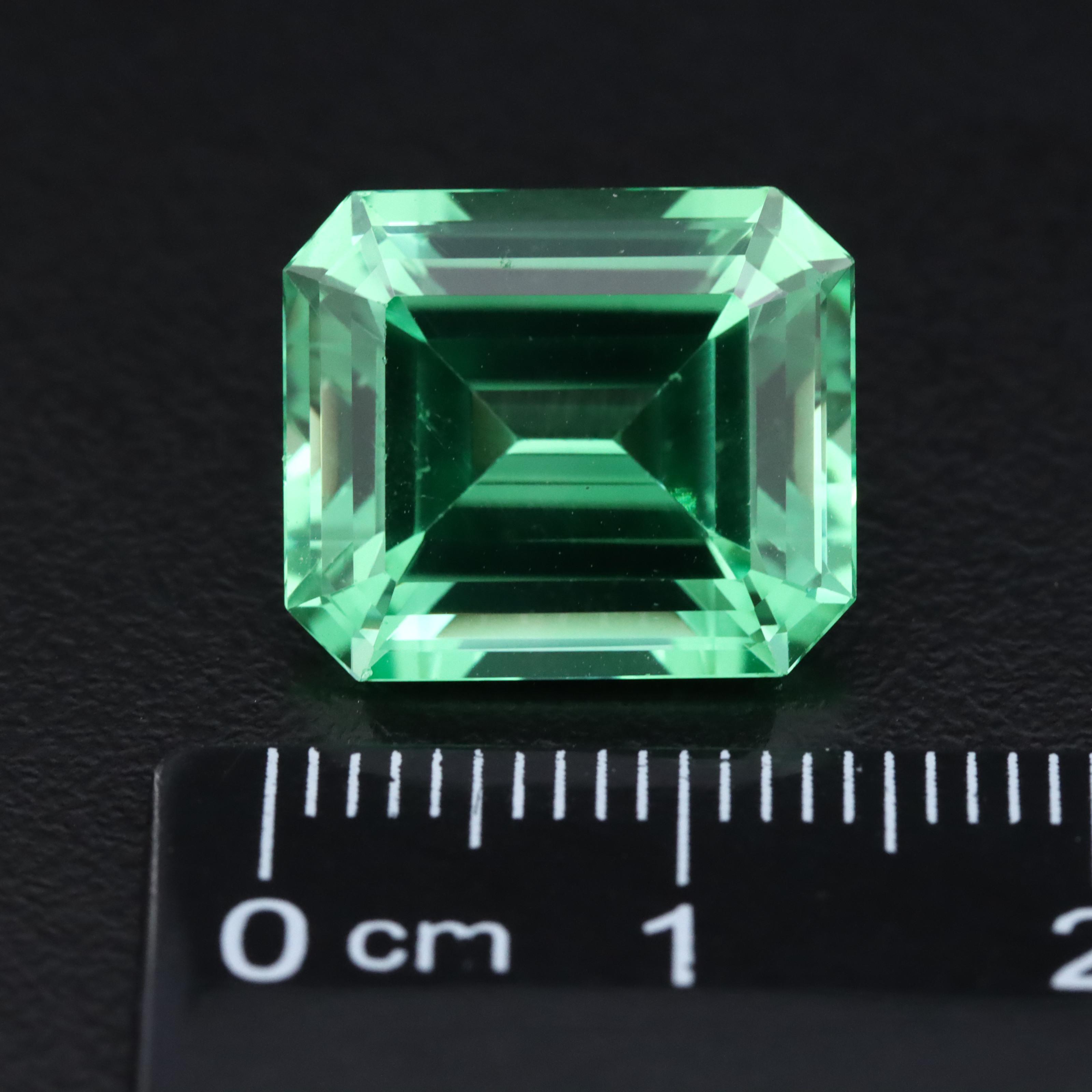 Loose 12.79 CT Lab Grown Sapphire