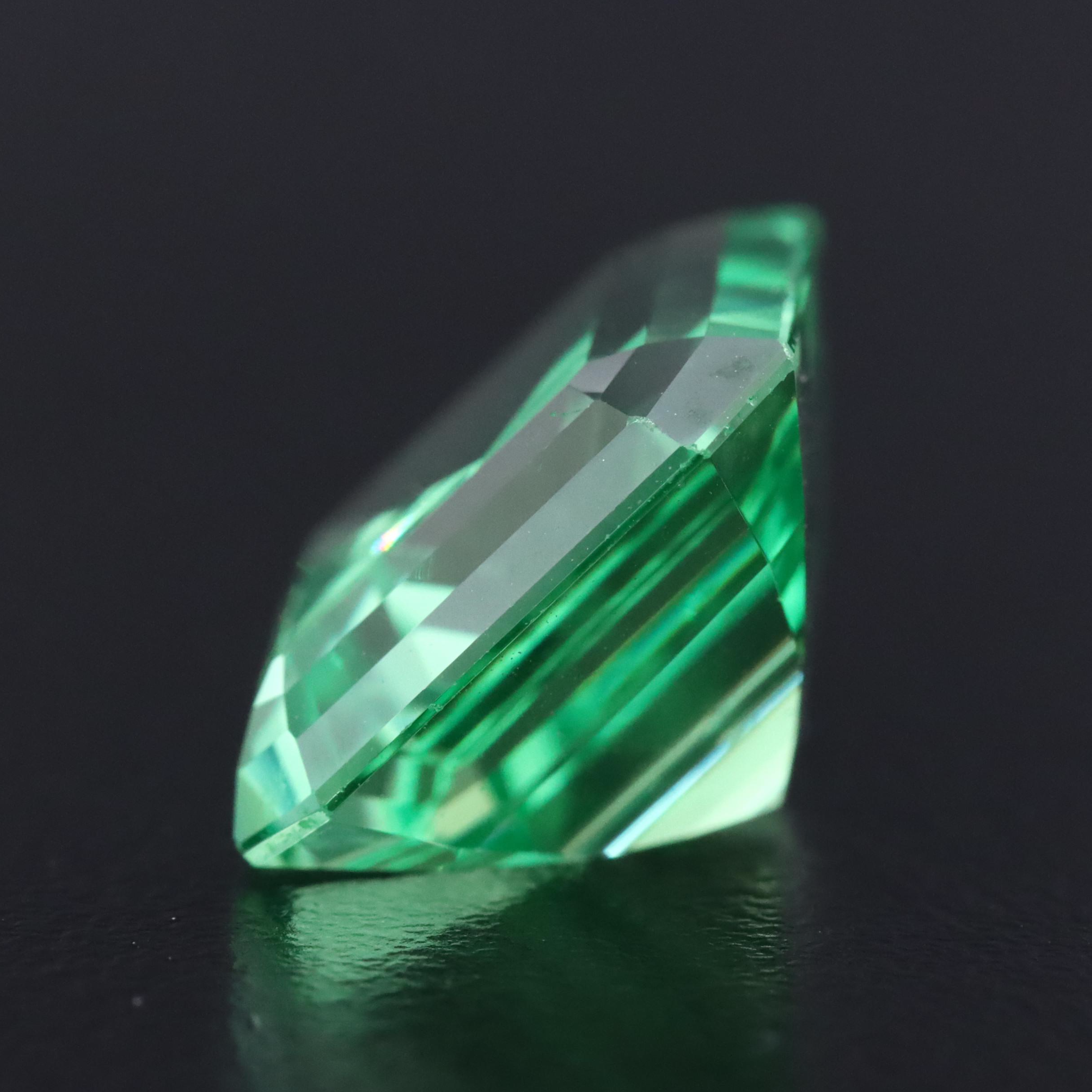 Loose 12.79 CT Lab Grown Sapphire