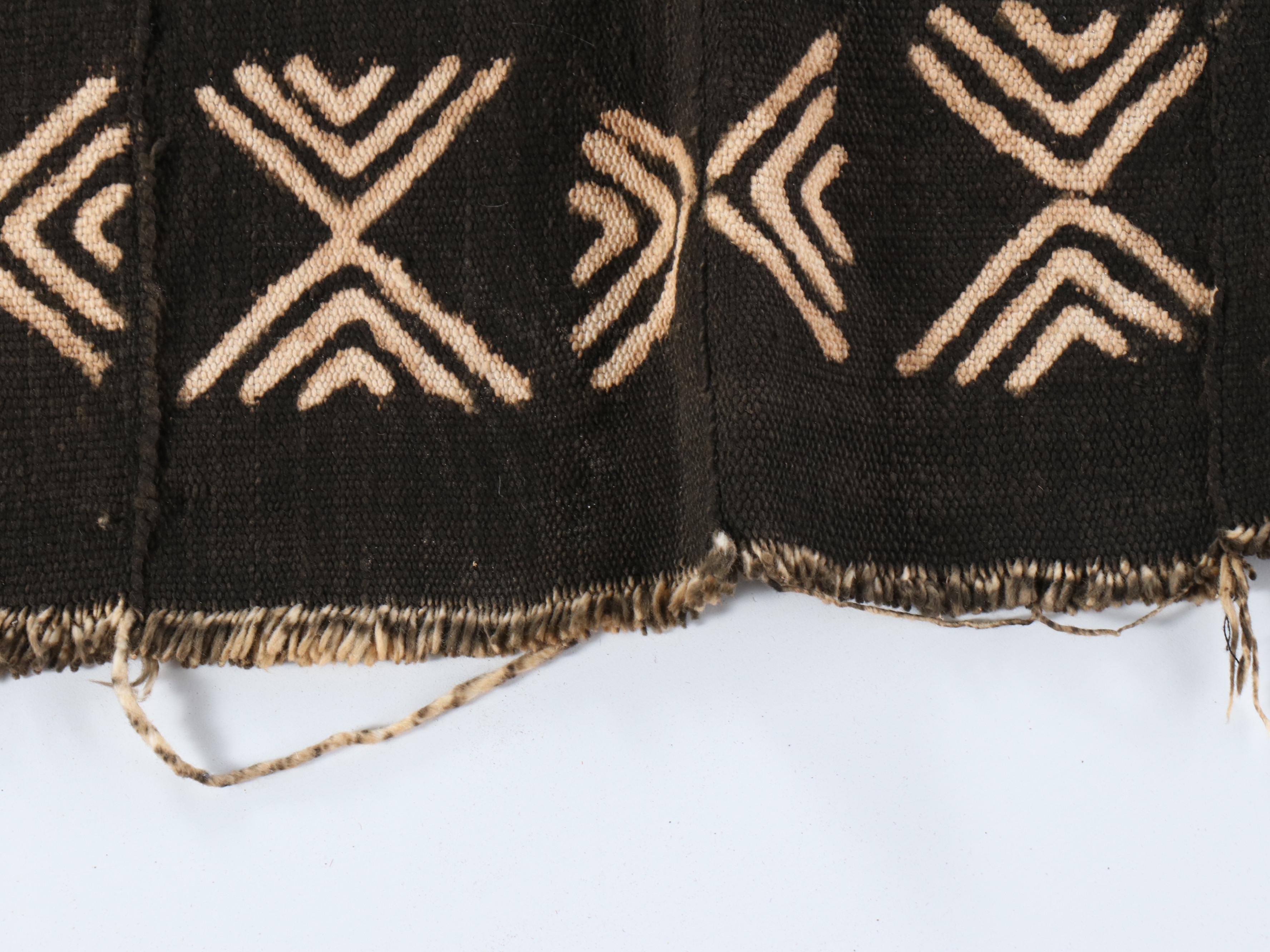 Malian "Bògòlanfini" Mud Cloth Handwoven Textile