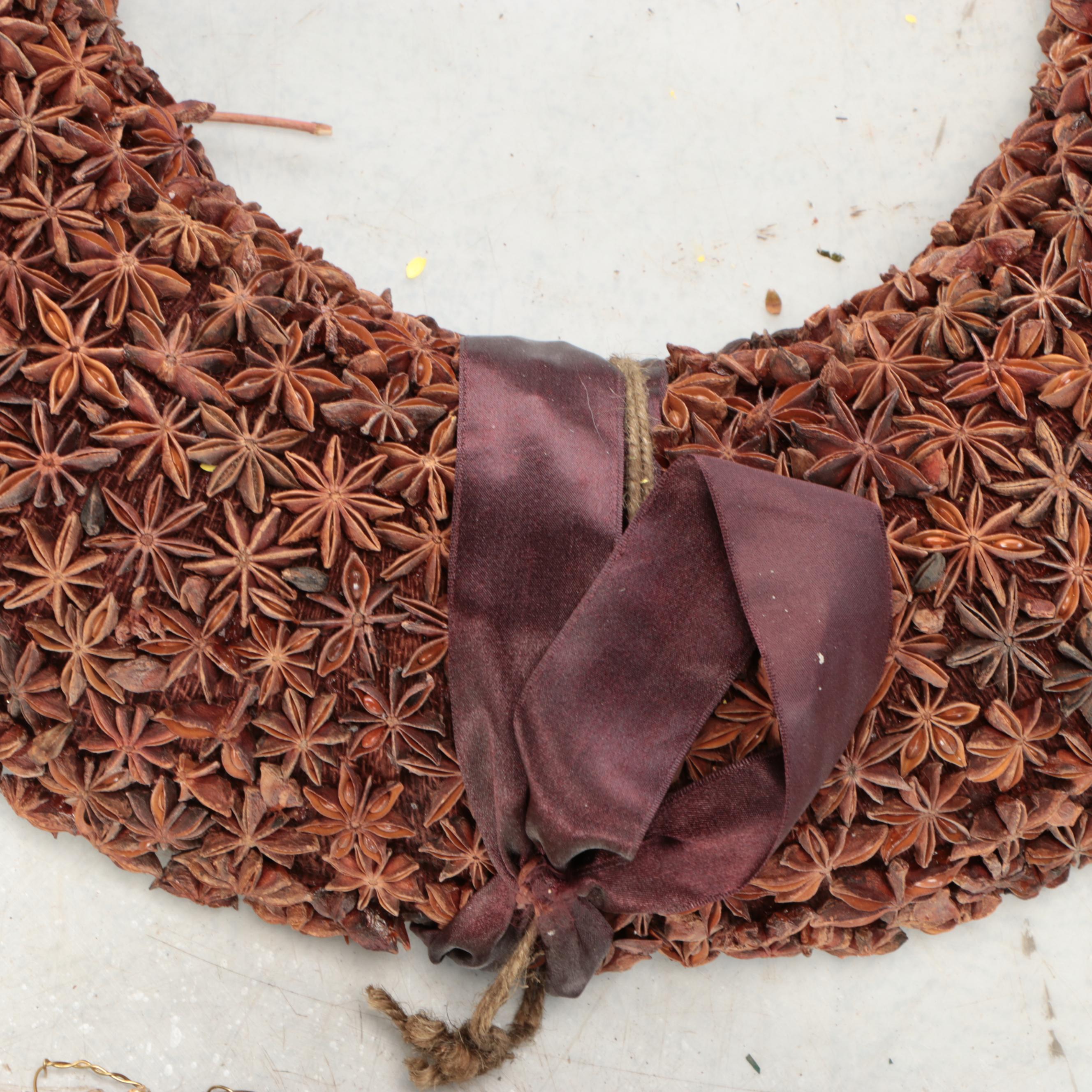 Fall and Thanksgiving Seasonal Door Wreaths