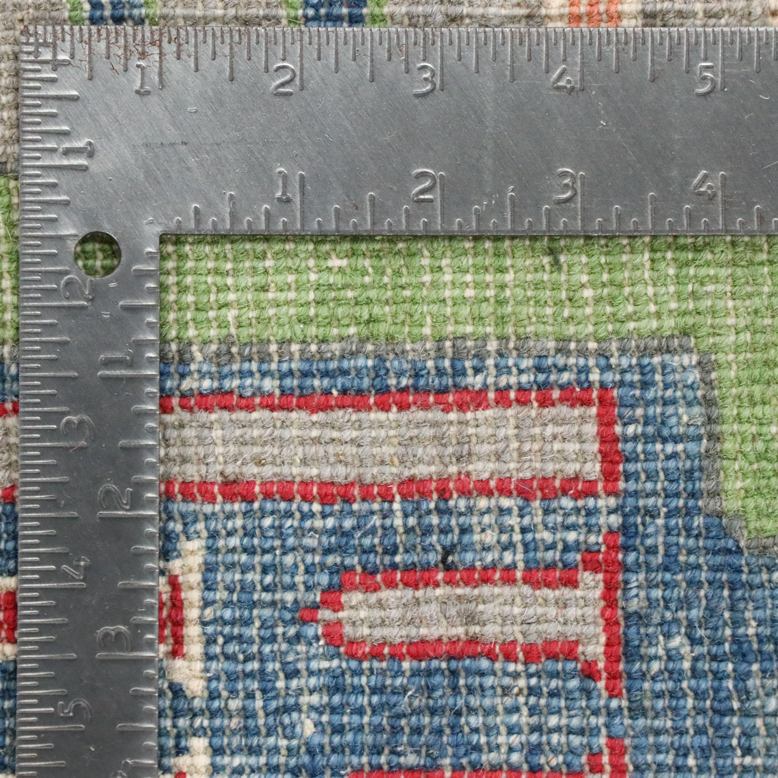 3'10 x 6' Hand-Knotted Afghan Pictorial War Rug