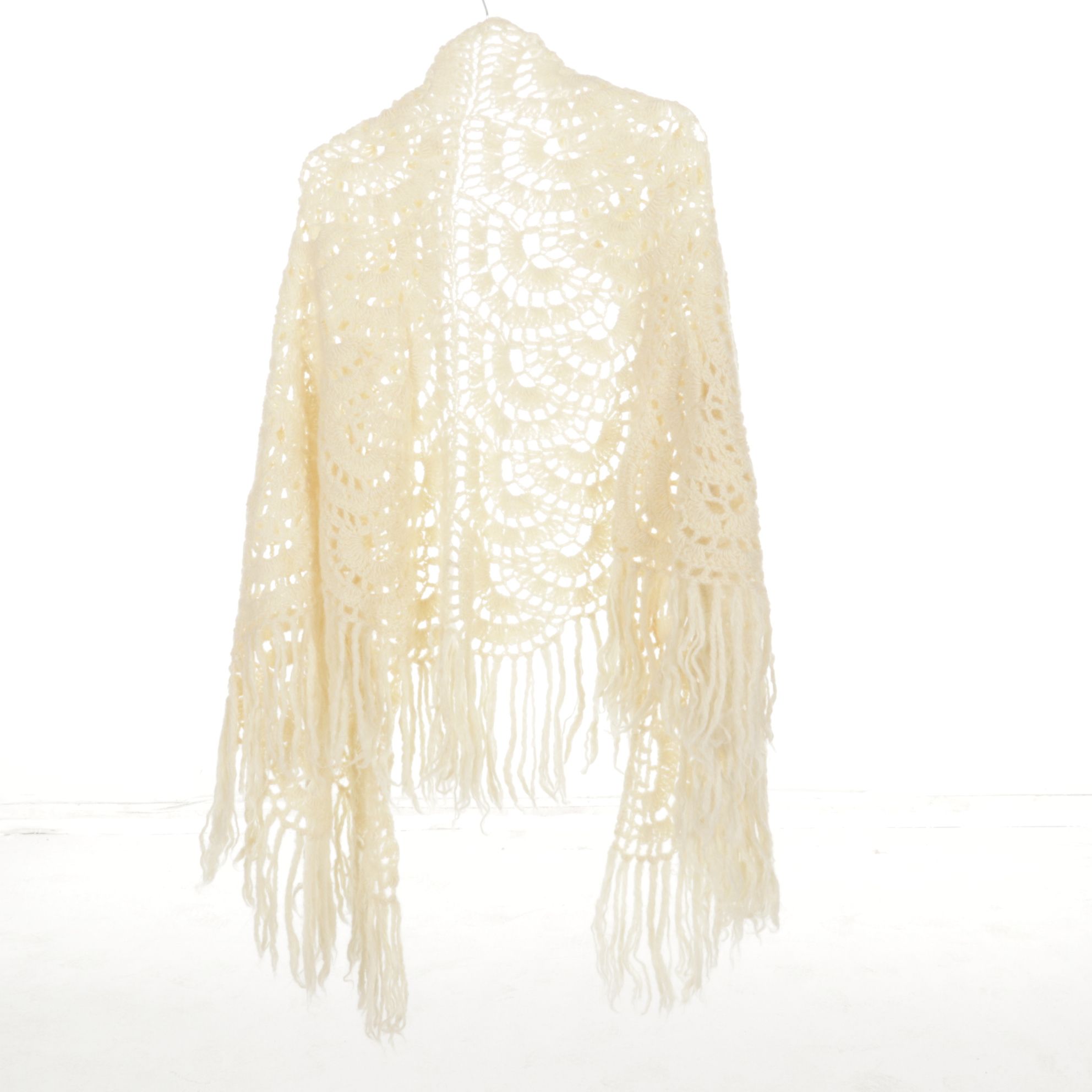 Norwegian Green Hand-Knit Cardigan with Italian Mohair and Other Wool Sweaters