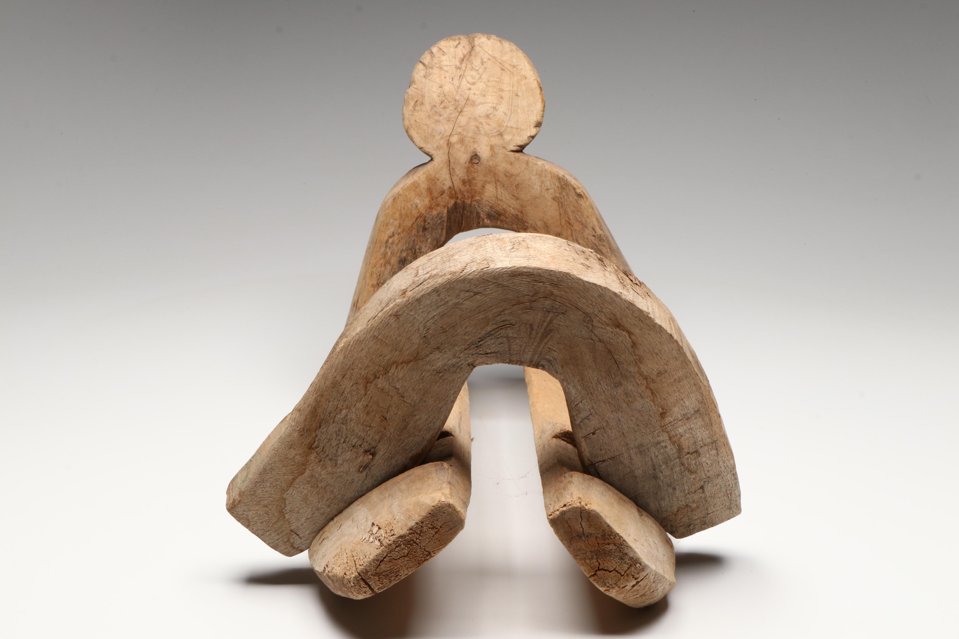 Mexican Handcrafted Wood Saddle