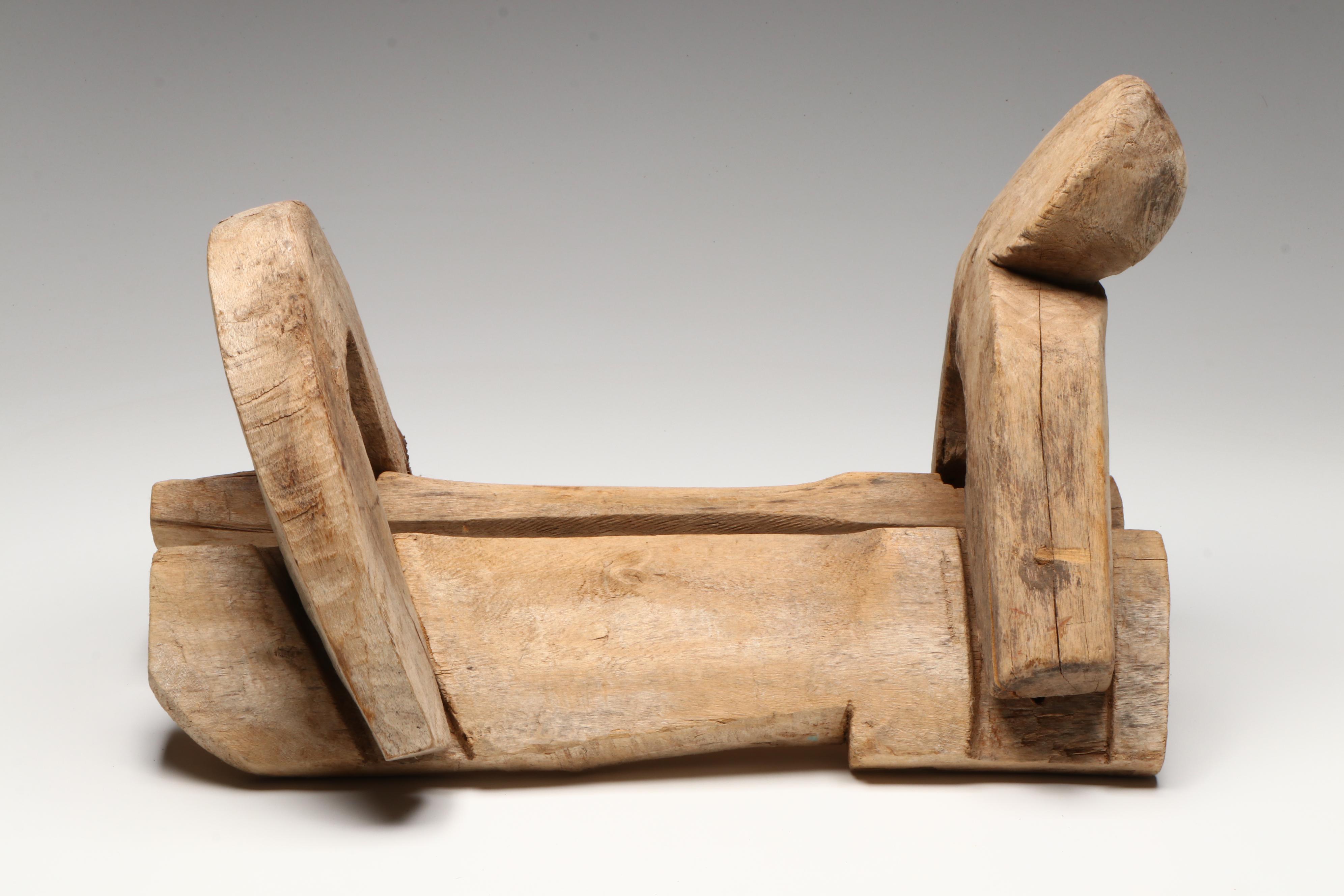 Mexican Handcrafted Wood Saddle