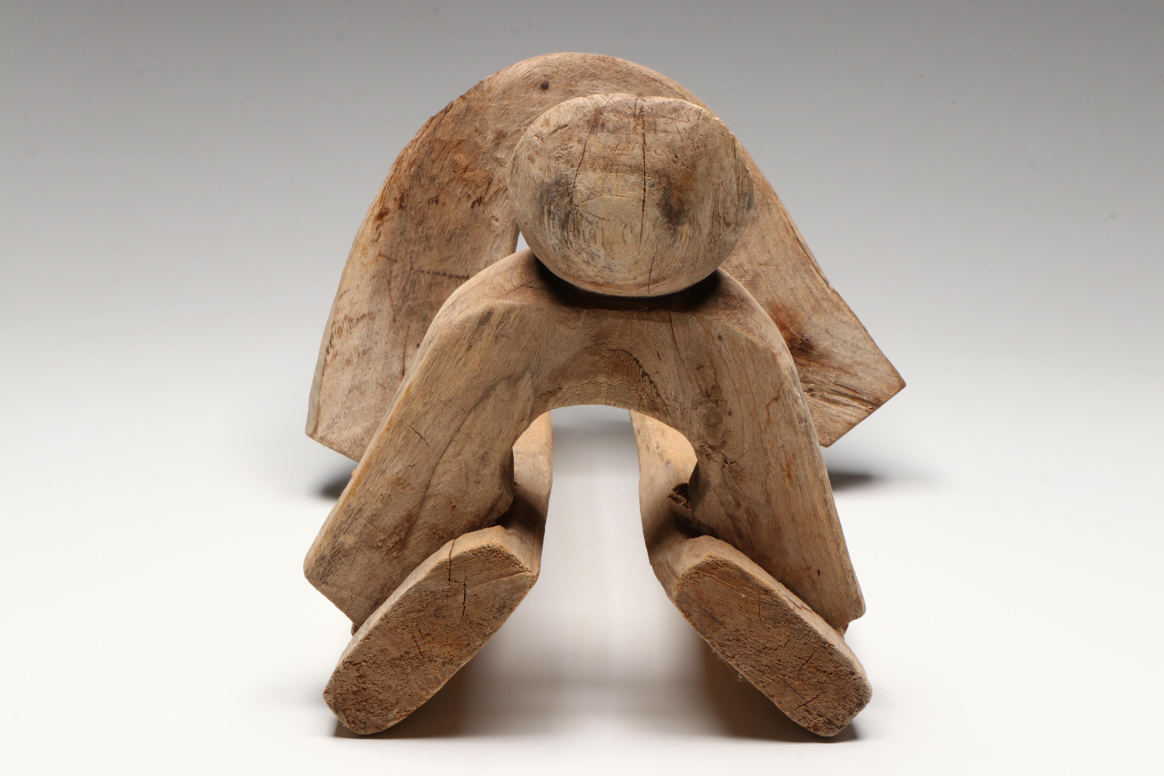 Mexican Handcrafted Wood Saddle