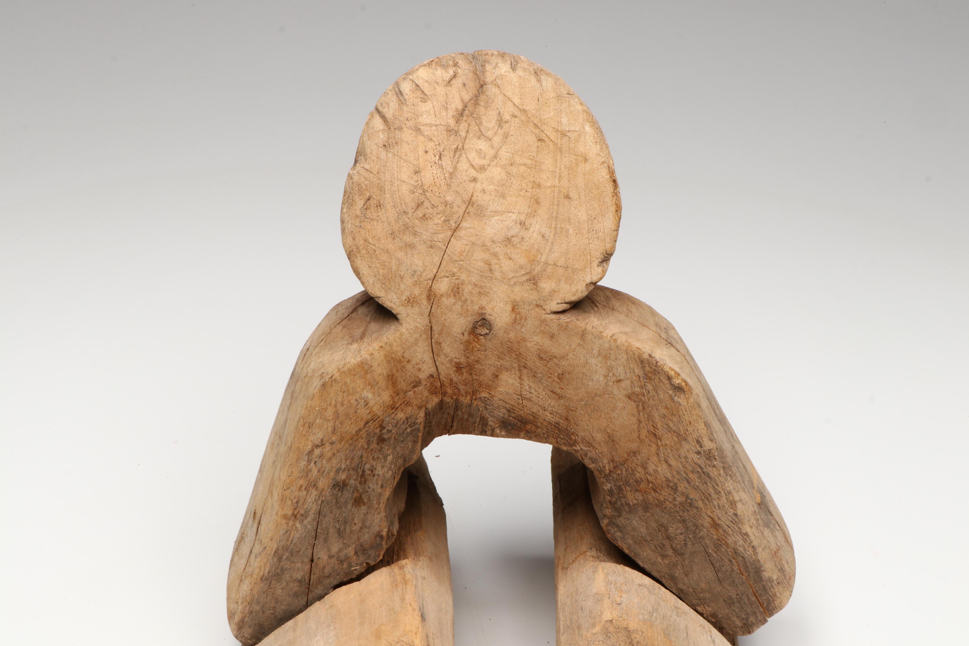 Mexican Handcrafted Wood Saddle