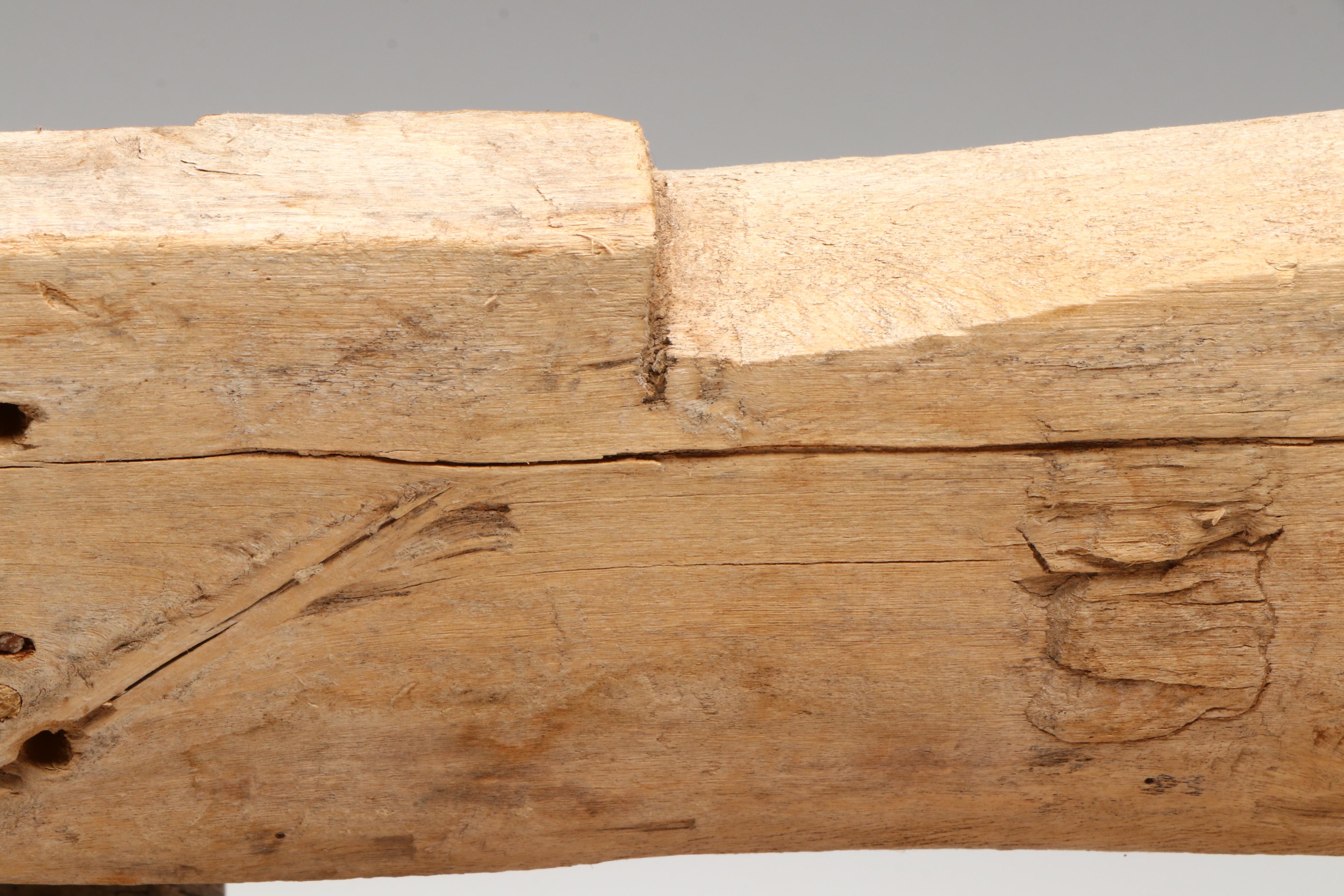 Mexican Handcrafted Wood Saddle