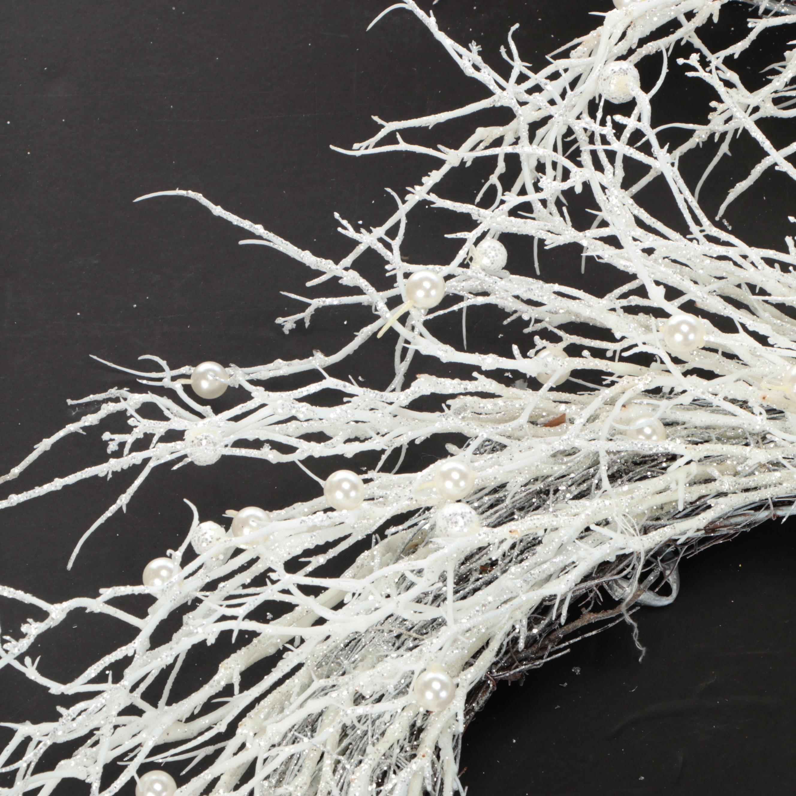 Winter and Christmas Seasonal Door Wreaths