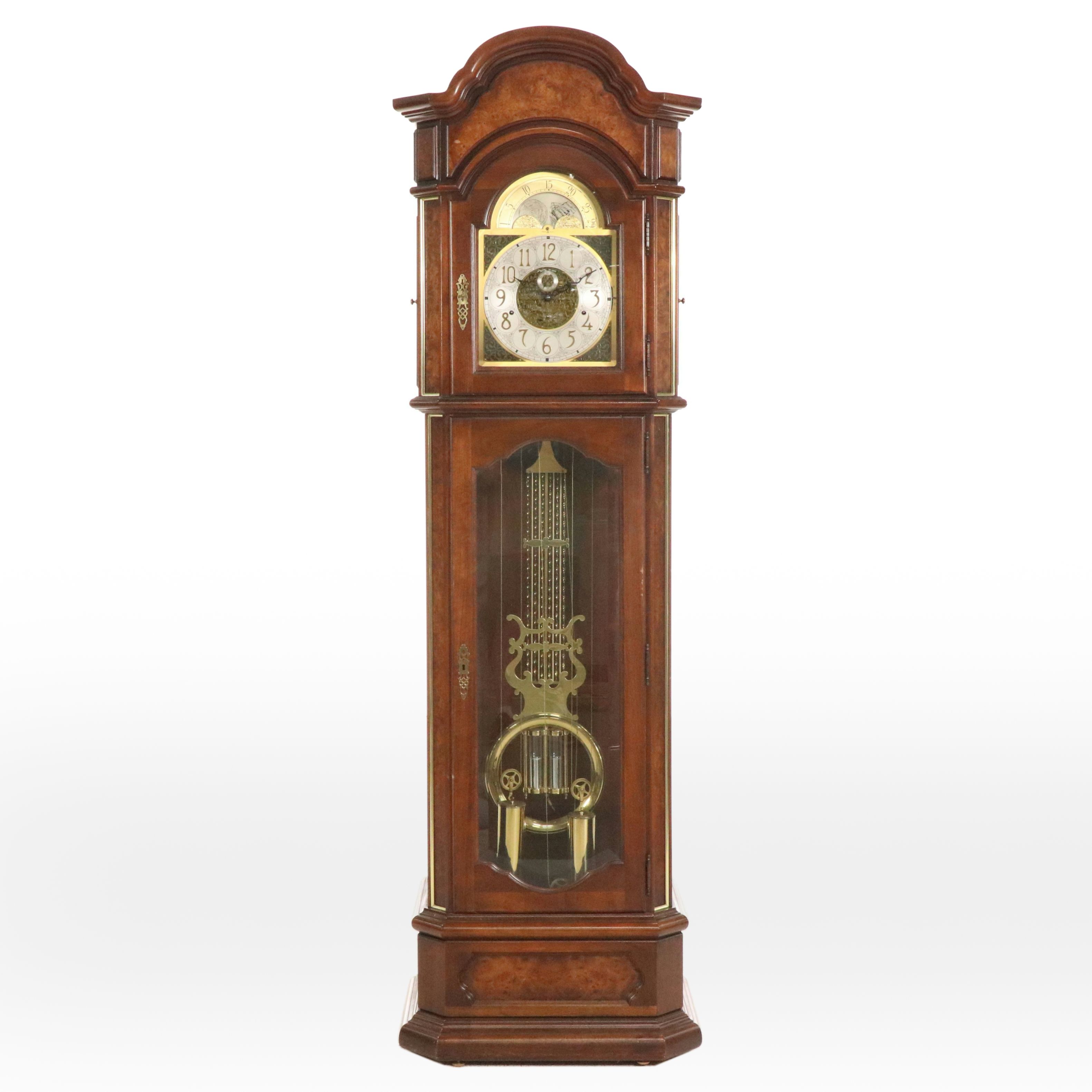 Howard Miller Traditional Style Mahogany Grandfather Clock